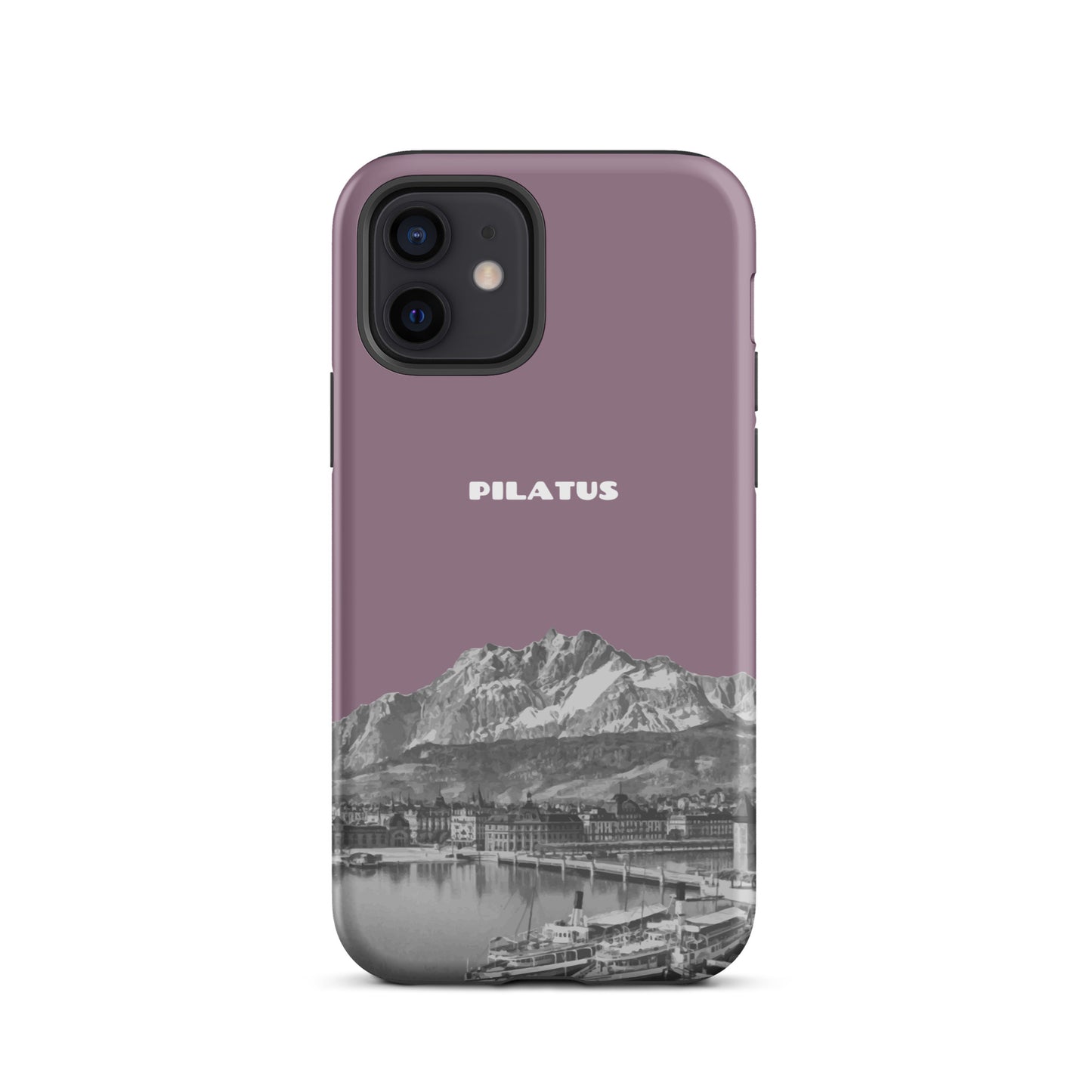 iPhone Case - Pilatus - Pastellviolett fuer Apple iPhone 12