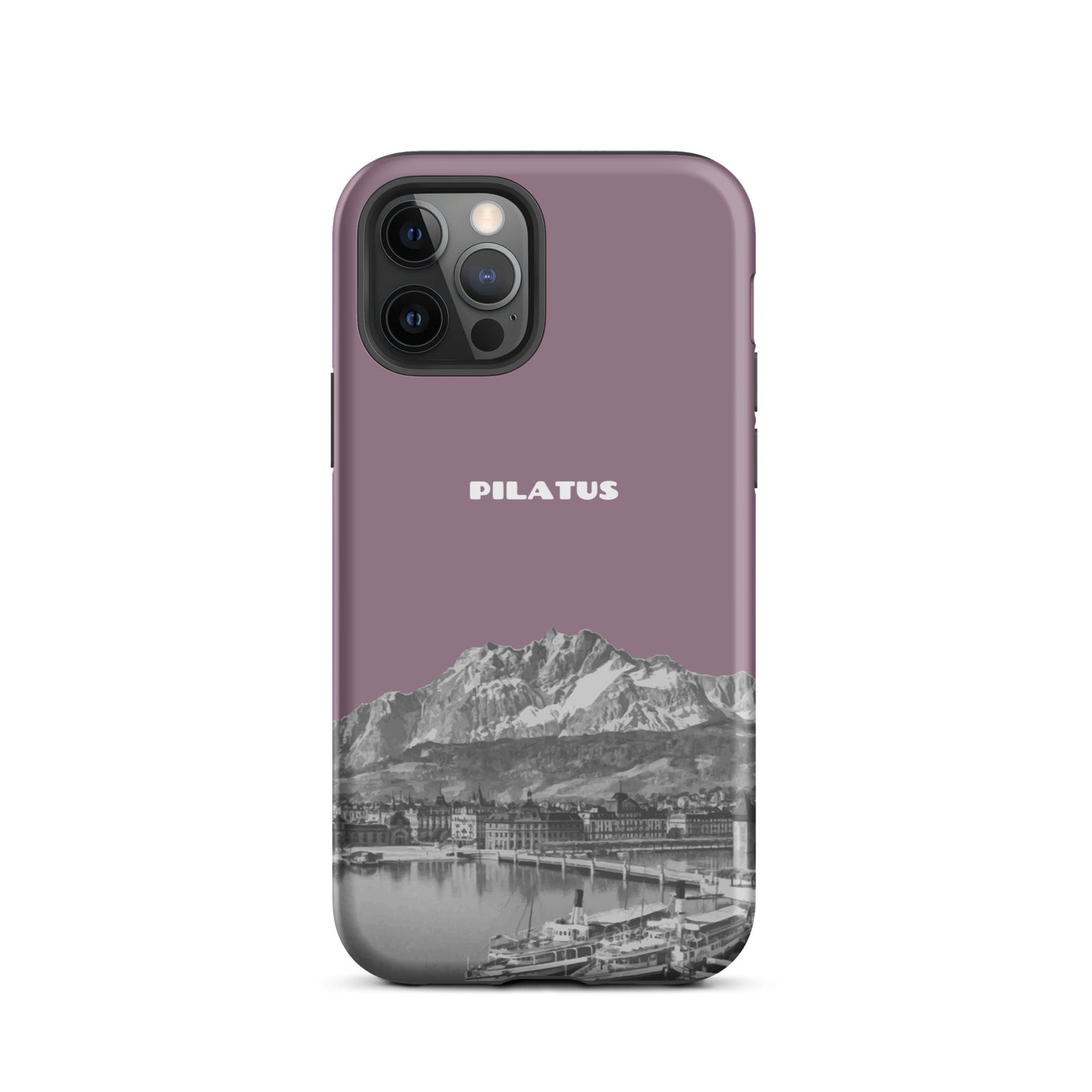 iPhone Case - Pilatus - Pastellviolett fuer Apple iPhone 12 Pro