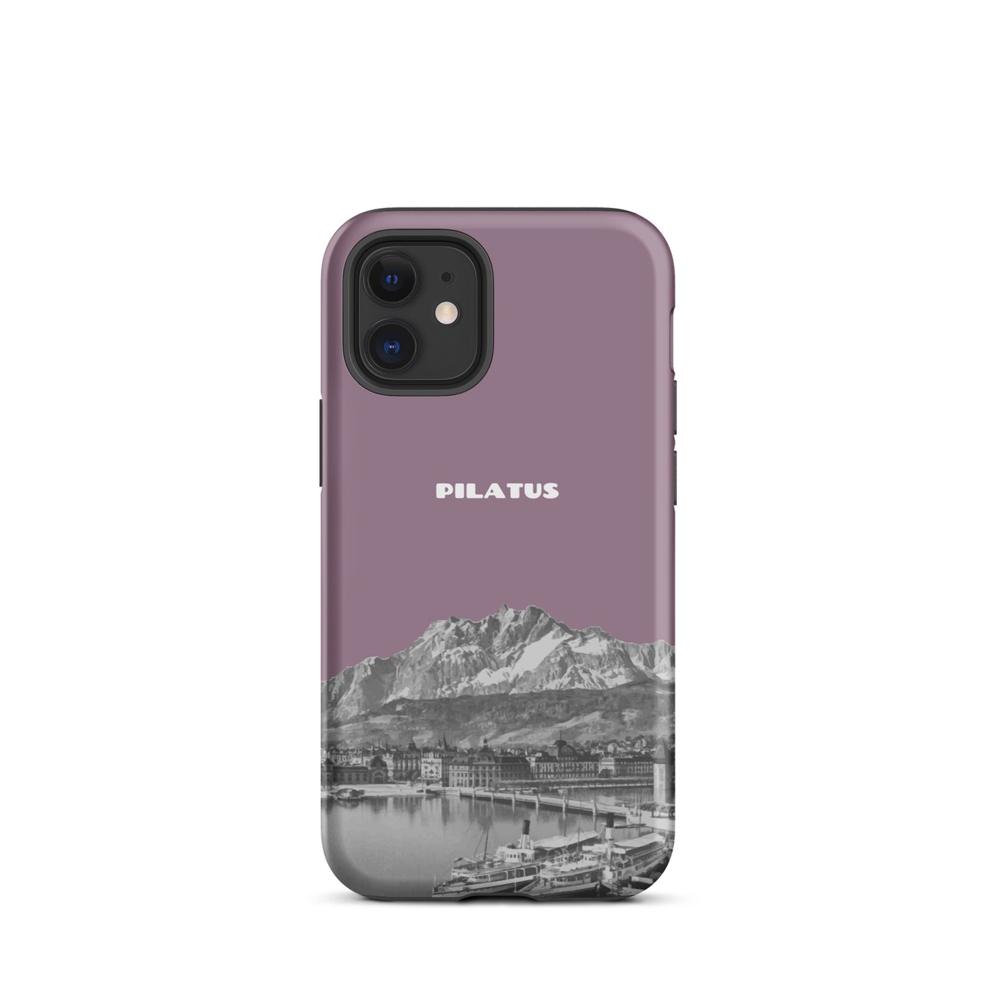 iPhone Case - Pilatus - Pastellviolett fuer Apple iPhone 12 mini