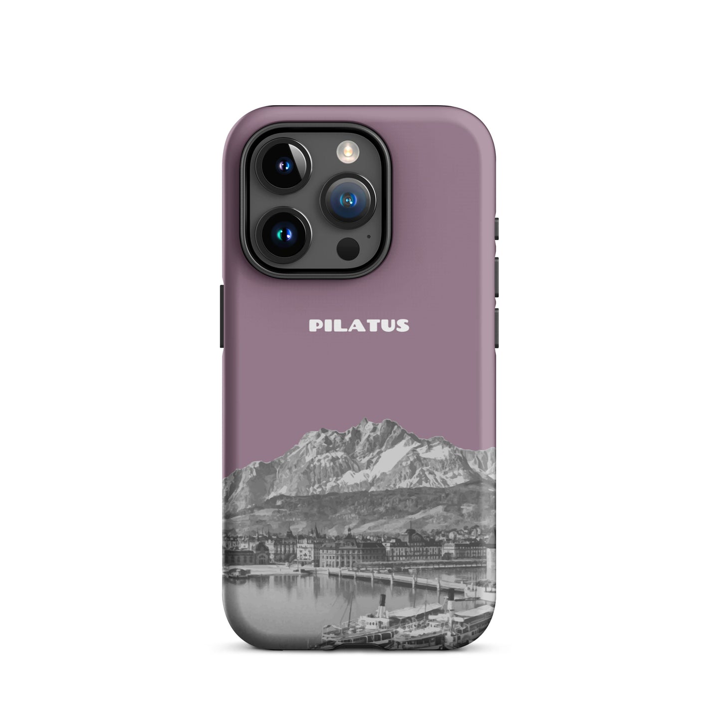 iPhone Case - Pilatus - Pastellviolett fuer Apple iPhone 15 Pro