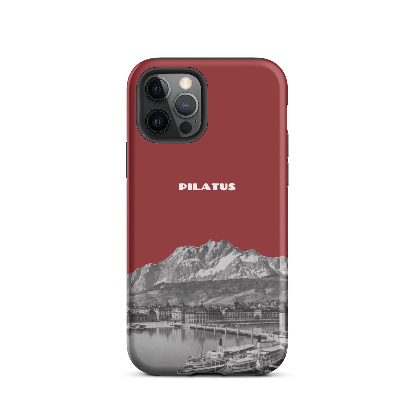 iPhone Case - Pilatus - Rot fuer Apple iPhone 12 Pro