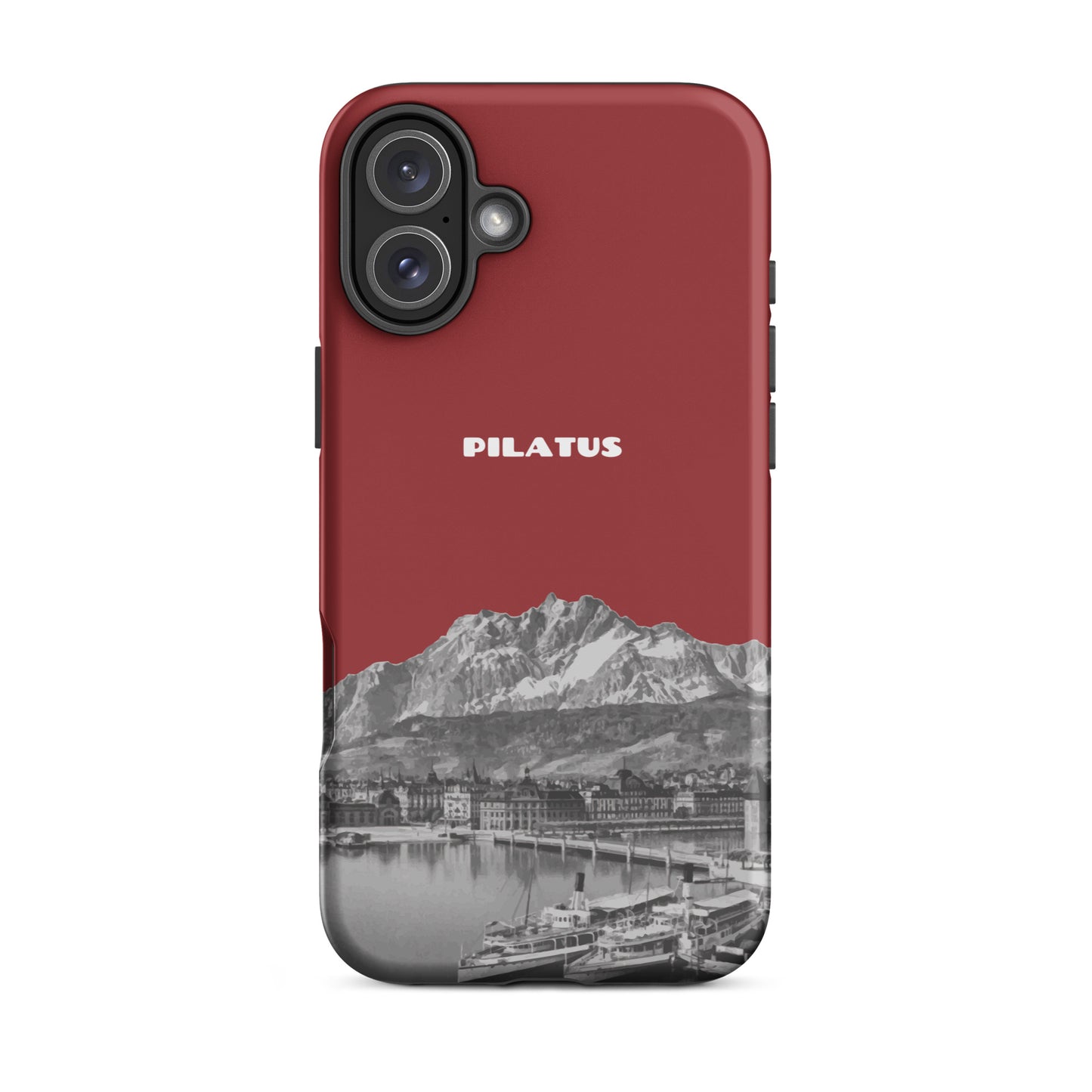 iPhone Case - Pilatus - Rot fuer Apple iPhone 16 Plus