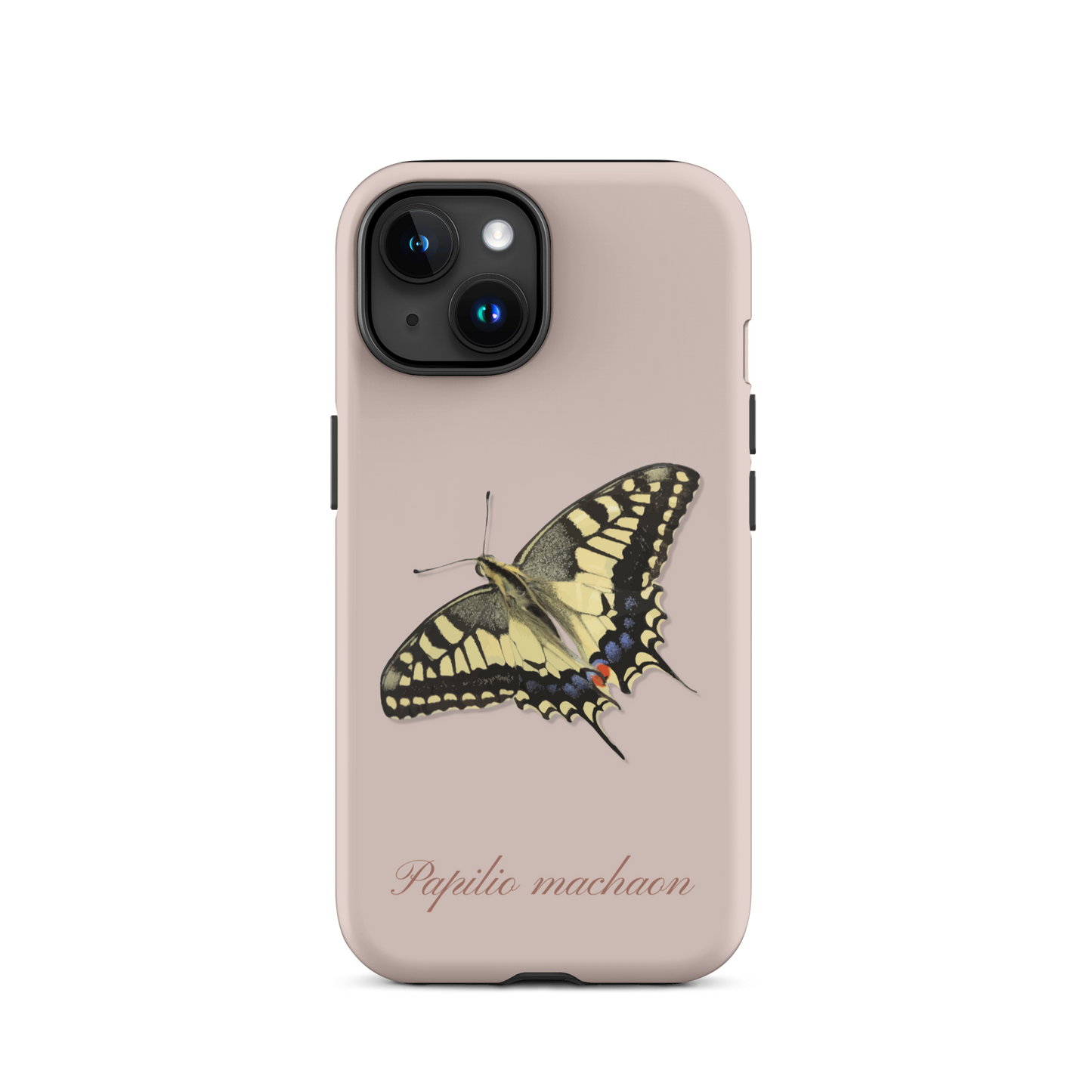 Rosa iPhone Hülle mit Schwalbenschwanz Muster