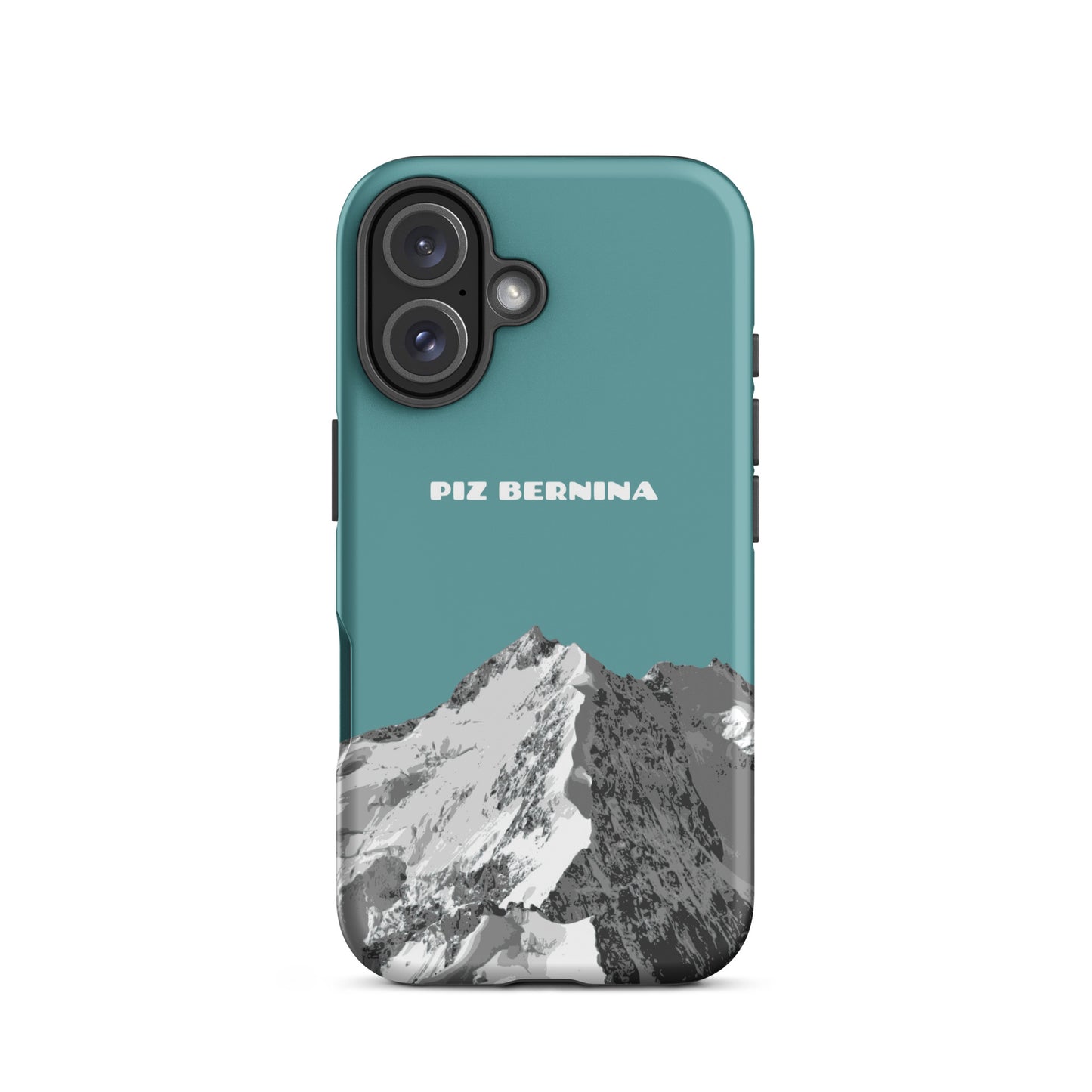 iPhone Case - Piz Bernina - Kadettenblau