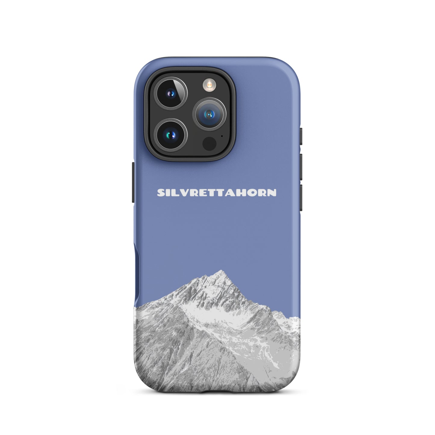 iPhone Case - Silvrettahorn - Pastellblau