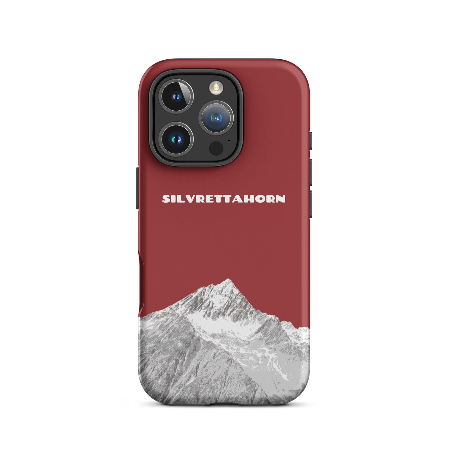 iPhone Case - Silvrettahorn - Rot