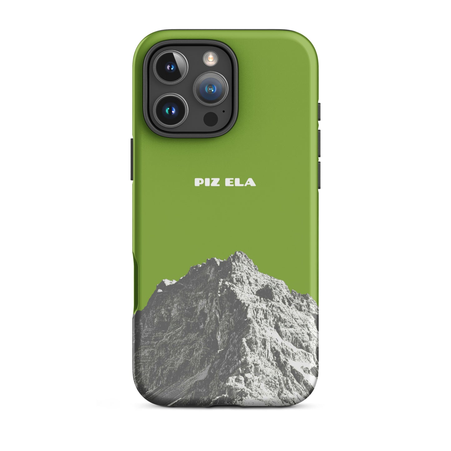 iPhone Case - Piz Ela - Gelbgrün