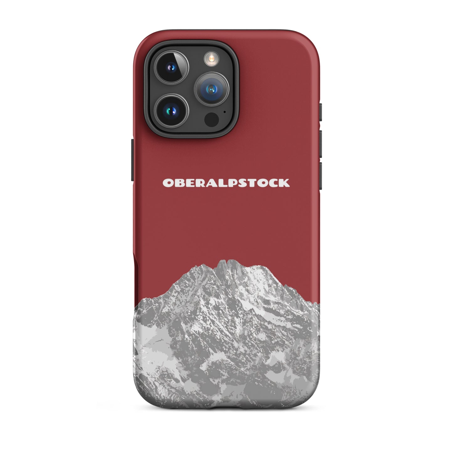 iPhone Case - Oberalpstock - Rot