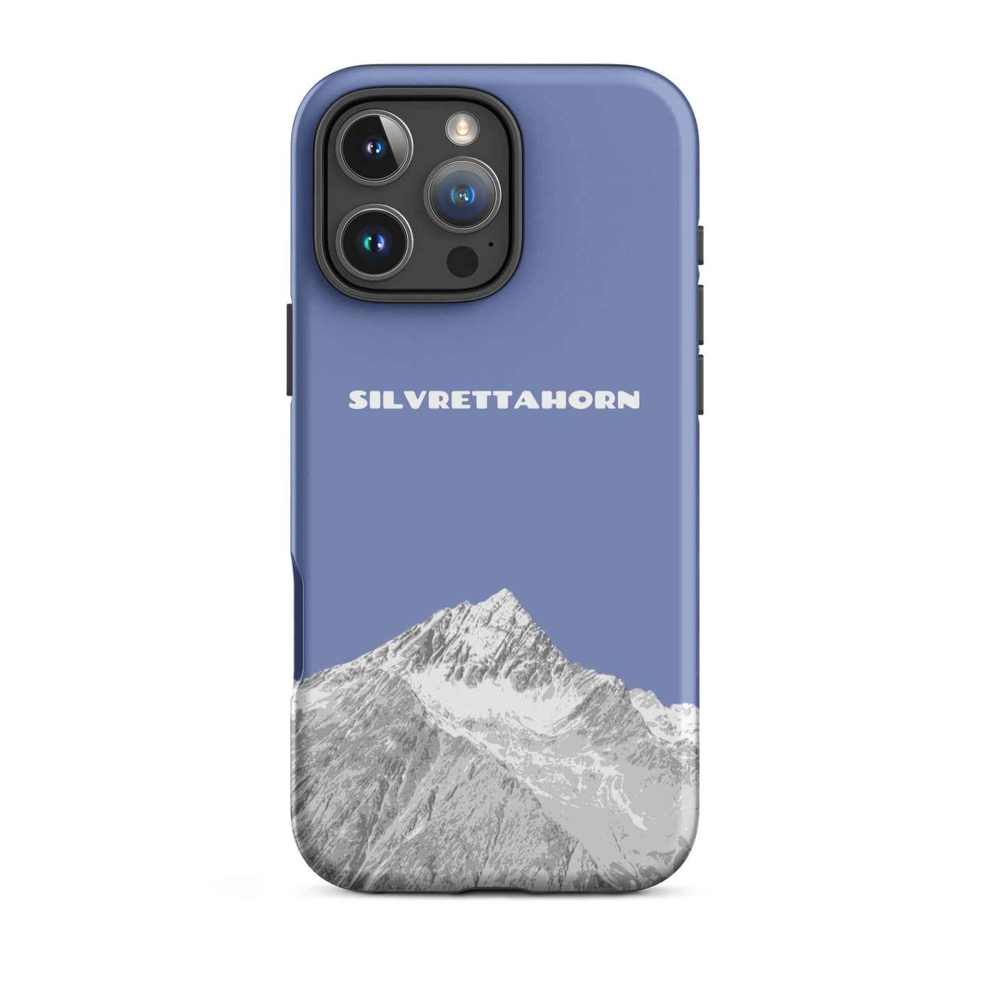 iPhone Case - Silvrettahorn - Pastellblau