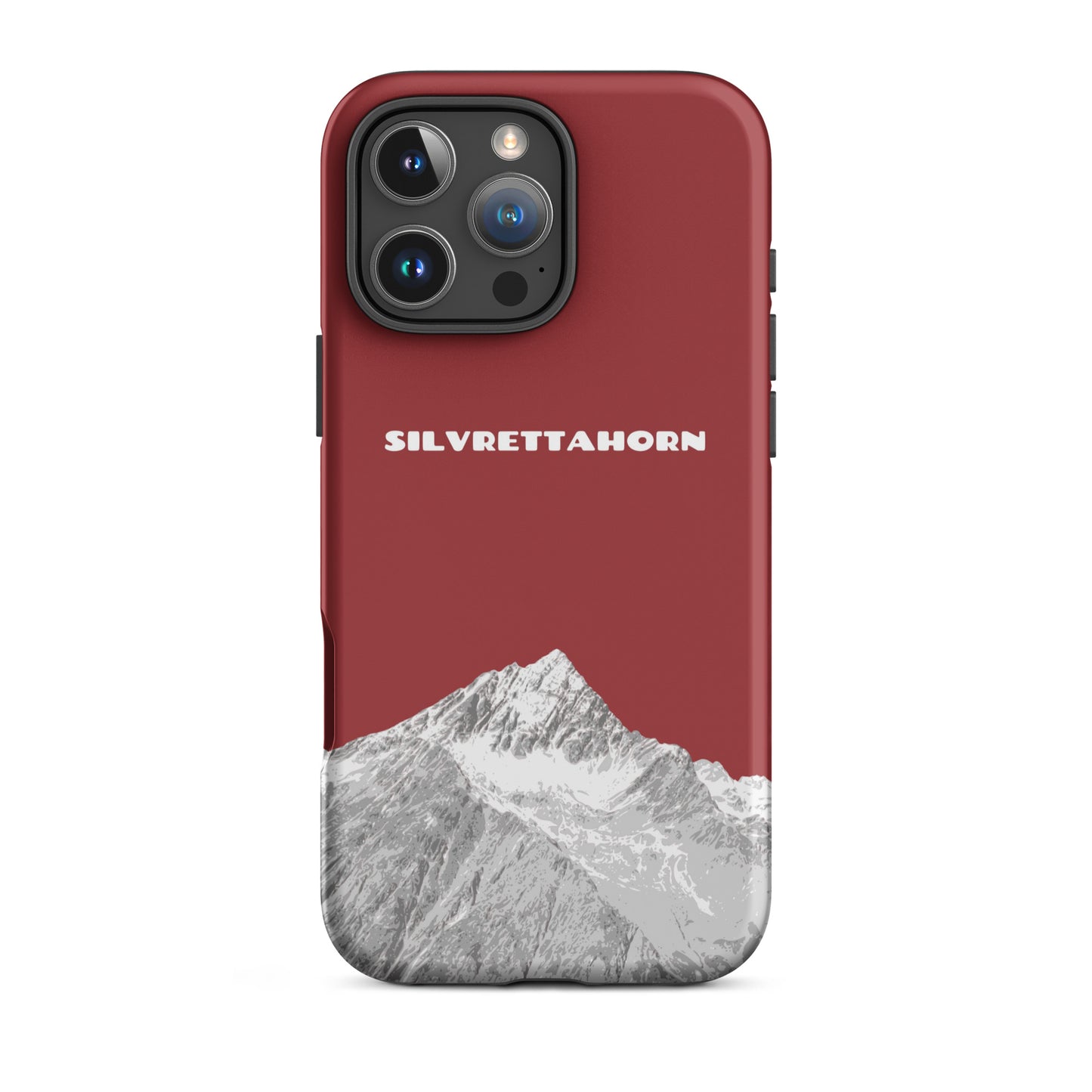 iPhone Case - Silvrettahorn - Rot
