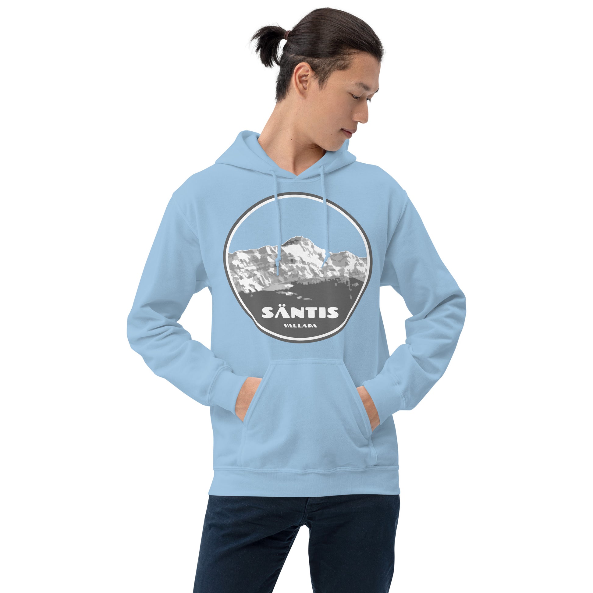 Mit diesem hellblauen Hoodie von Vallada hat Karin  das ideale Geschenk für Ihren Mann gefunden.