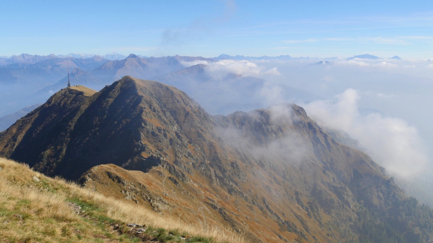 Blick auf den Monte Tamaro.