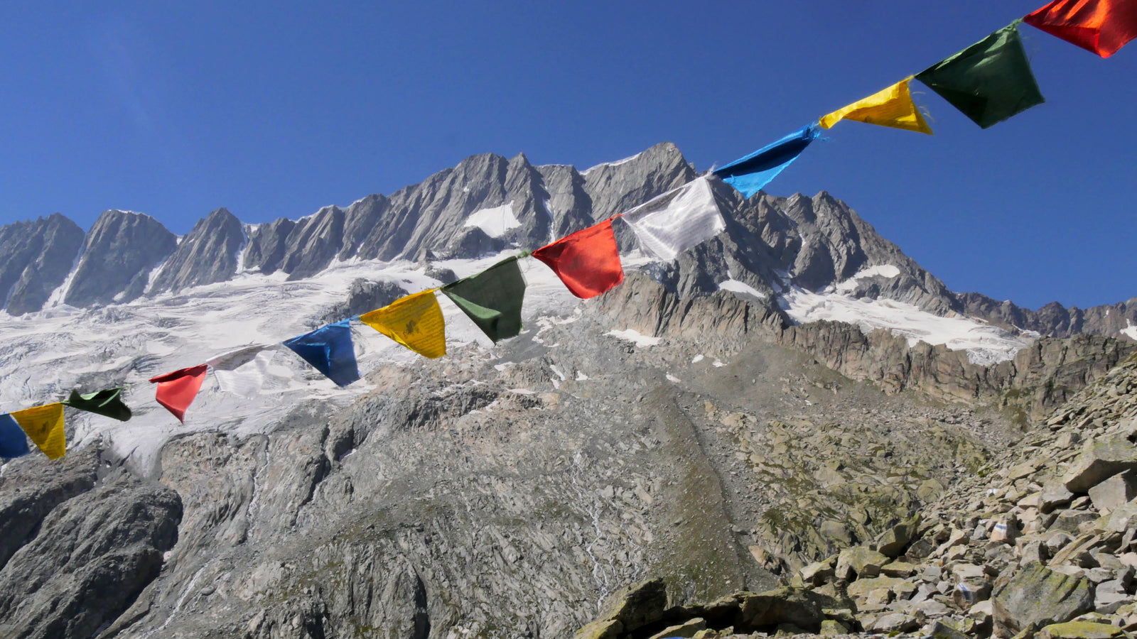 Blick von der Dammahütte zum Dammastock