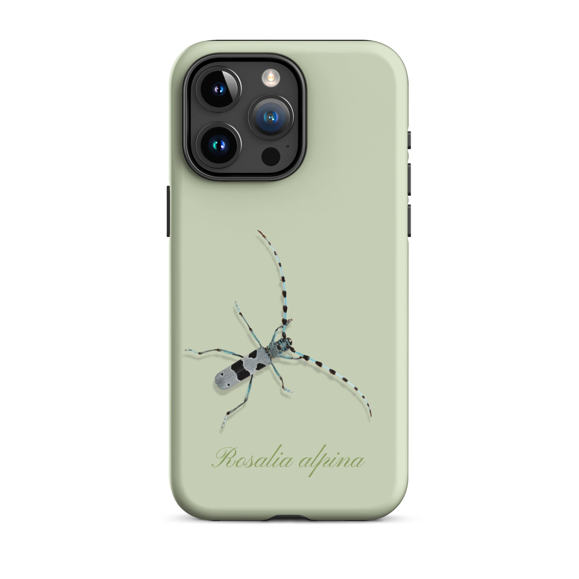 iPhone Case Alpenbock in Hellgrün mit Alpenmotiv für iPhone 12/13, robuste Handyhülle