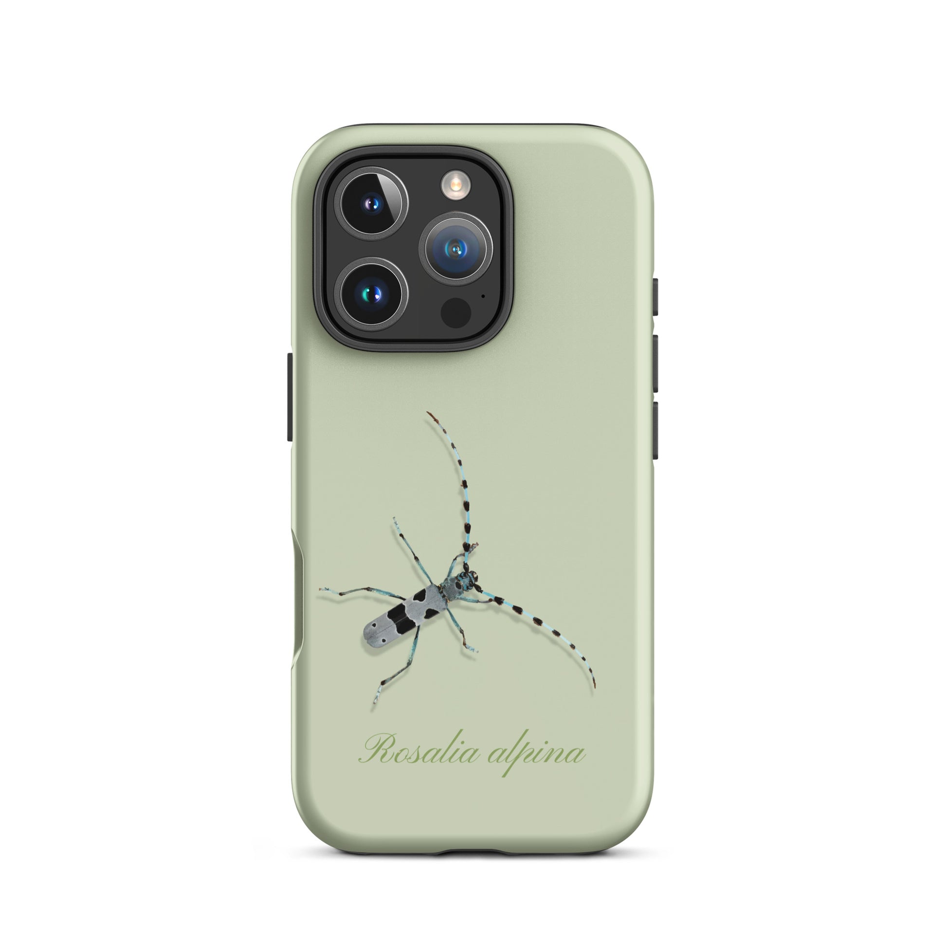 iPhone-Hülle Alpenbock in Hellgrün mit Alpenmotiv und robustem Design