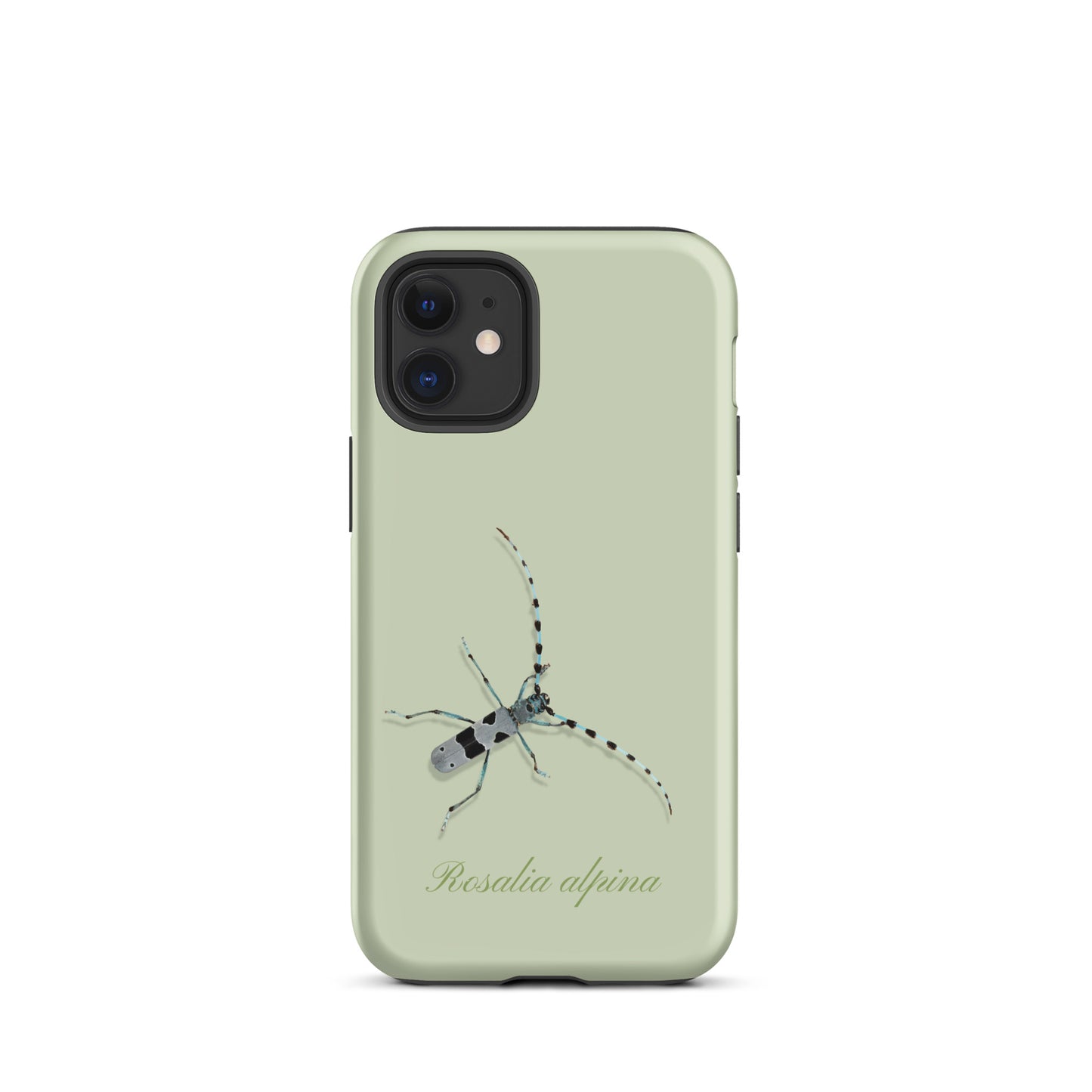 iPhone Case Alpenbock in Hellgrün mit Alpenmotiv, robuste Handyhülle aus nachhaltigem Material.