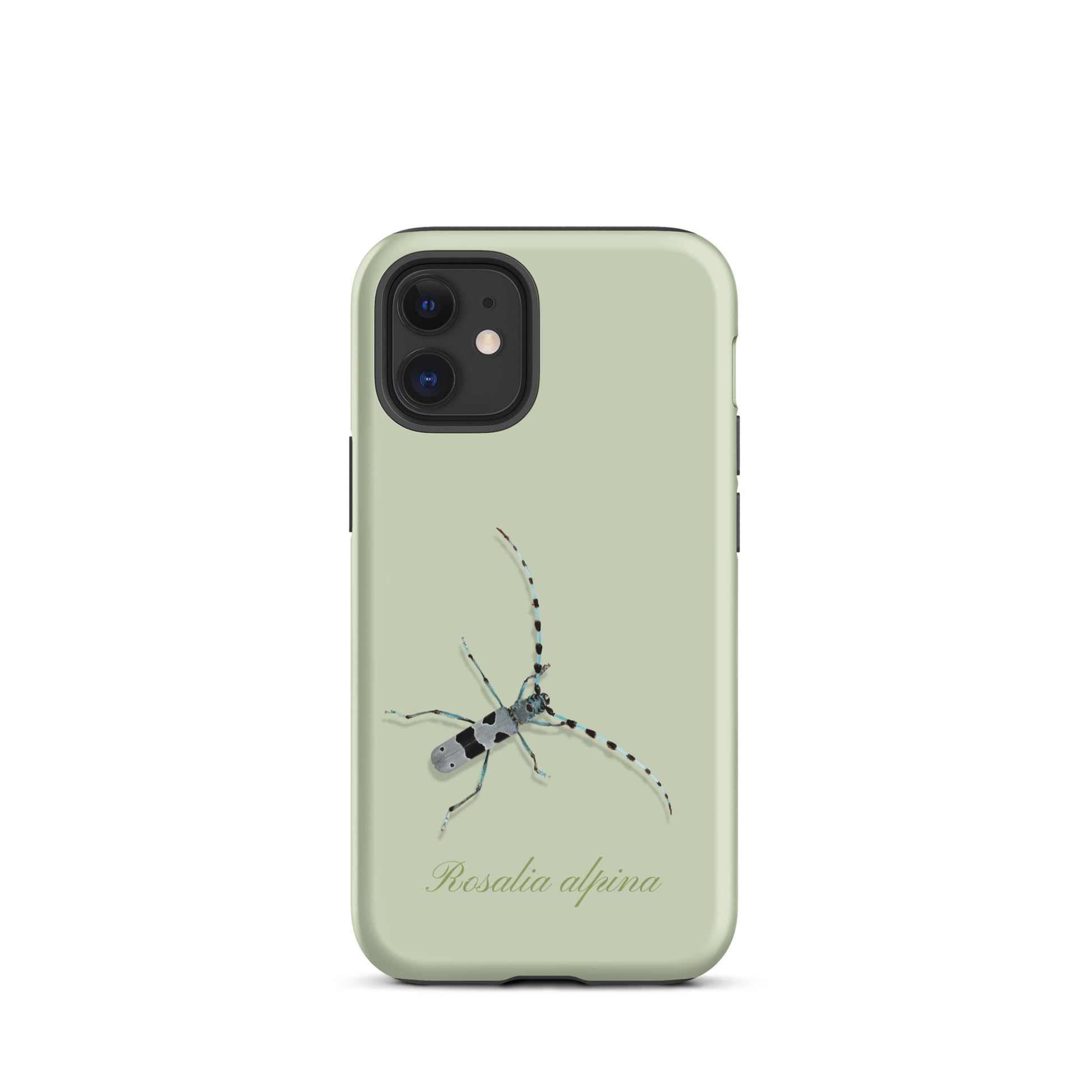 iPhone Case Alpenbock in Hellgrün mit Alpenmotiv, robuste Handyhülle aus nachhaltigem Material.