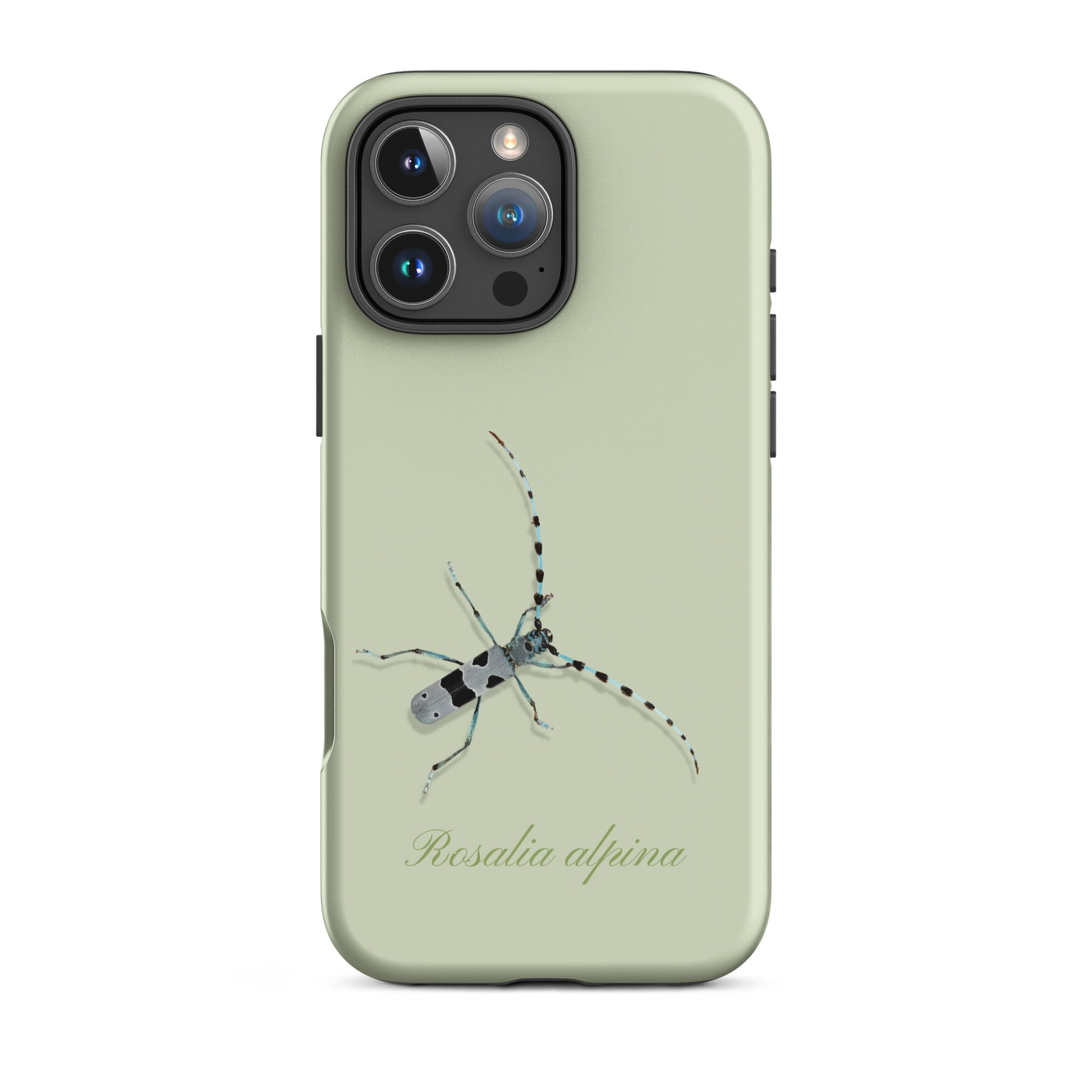 iPhone Case Alpenbock in Hellgrün mit Alpenmotiv aus nachhaltigem Material.