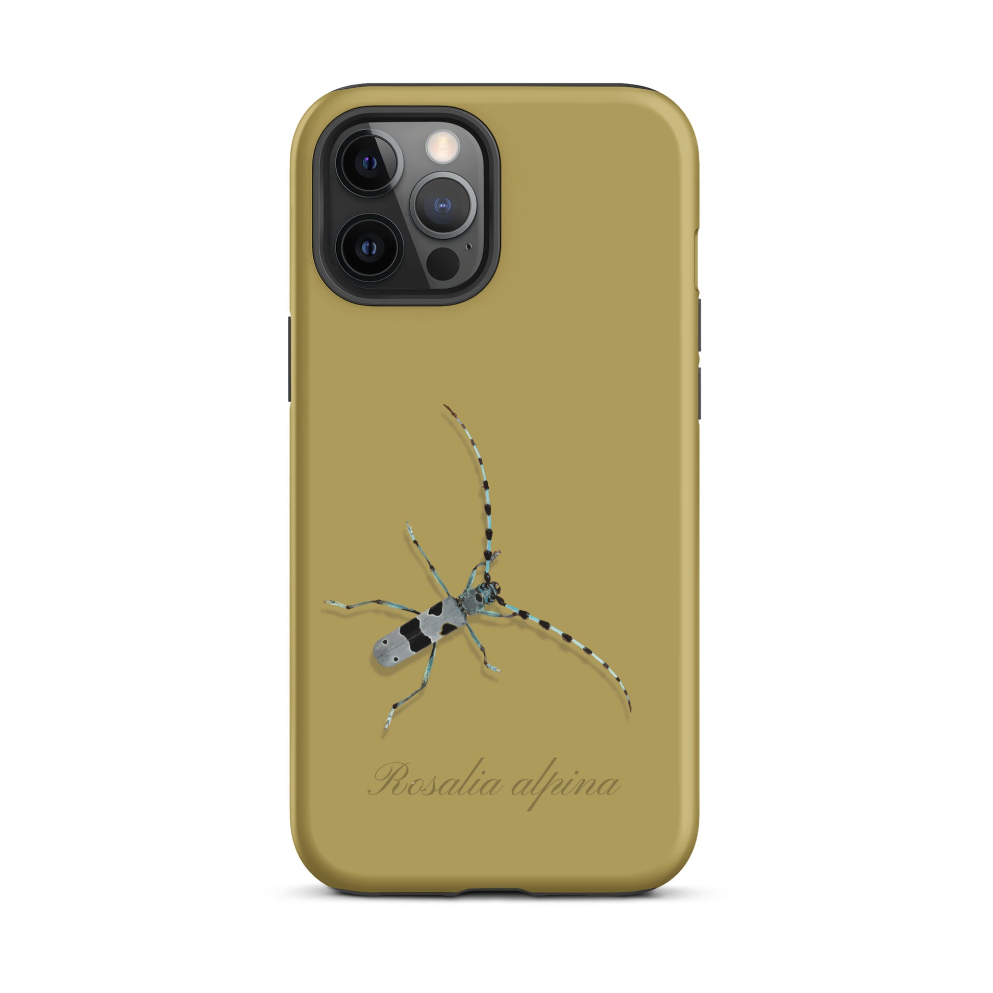 iPhone Case Alpenbock in Ockergelb, robuste Handyhülle mit Alpenmotiv für iPhone