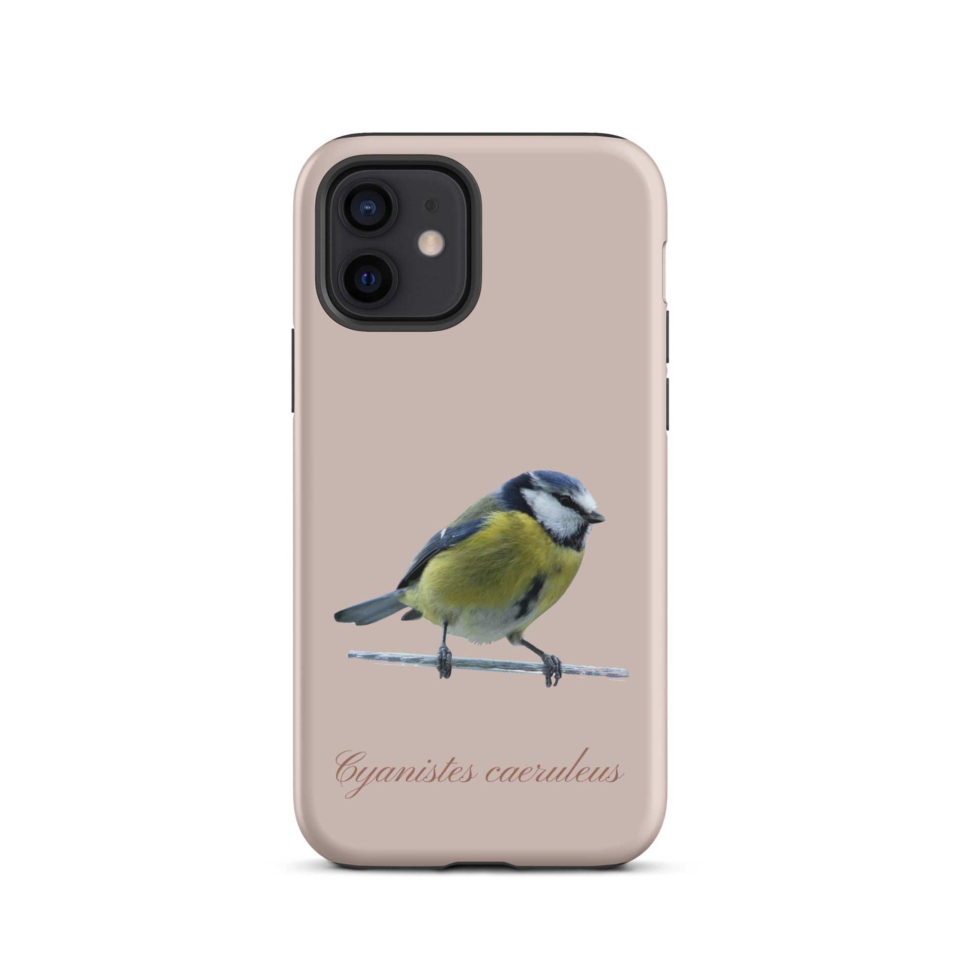 Schutzhülle für Apple iPhone: iPhone Case - Blaumeise - Rosa 