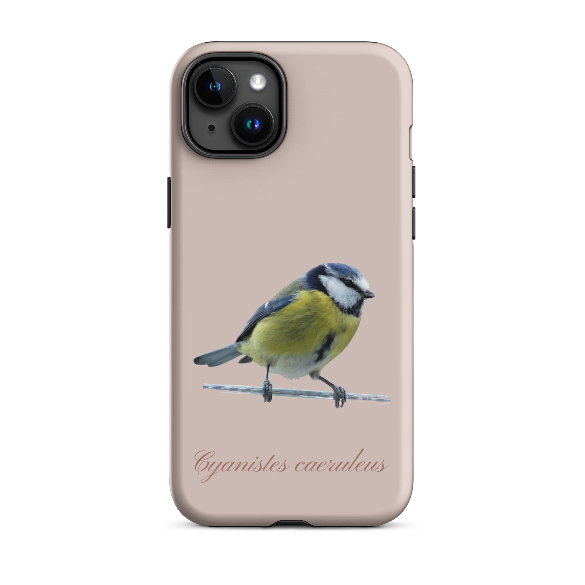 Schutzhülle für Apple iPhone: iPhone Case - Blaumeise - Rosa 