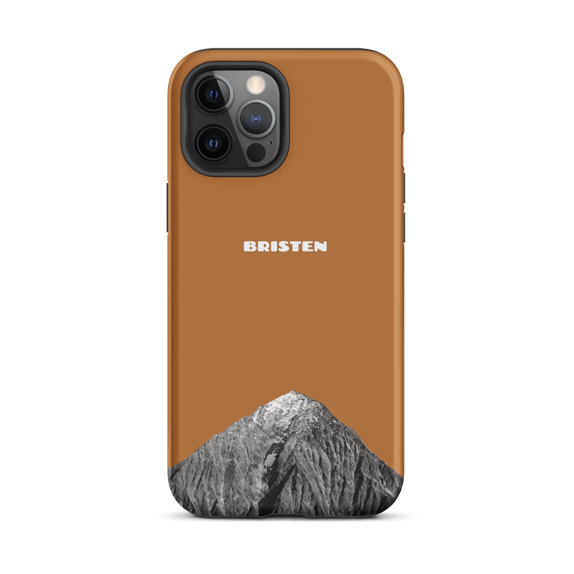 iPhone Case - Bristen - Kupfer für das Apple iPhone (Modell: Apple iPhone 12 Pro Max)