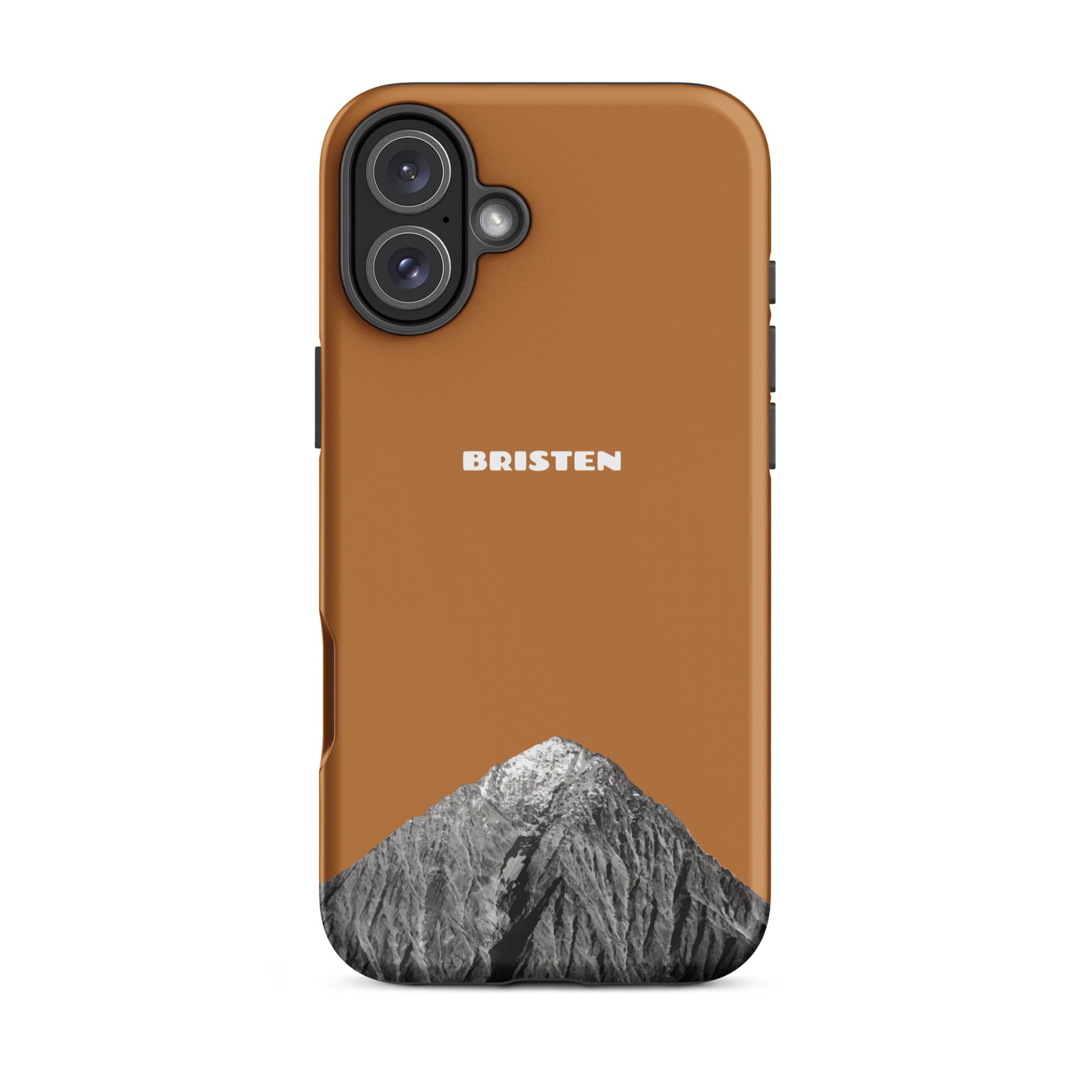 iPhone Case - Bristen - Kupfer für das Apple iPhone (Modell: Apple iPhone 16 Plus)