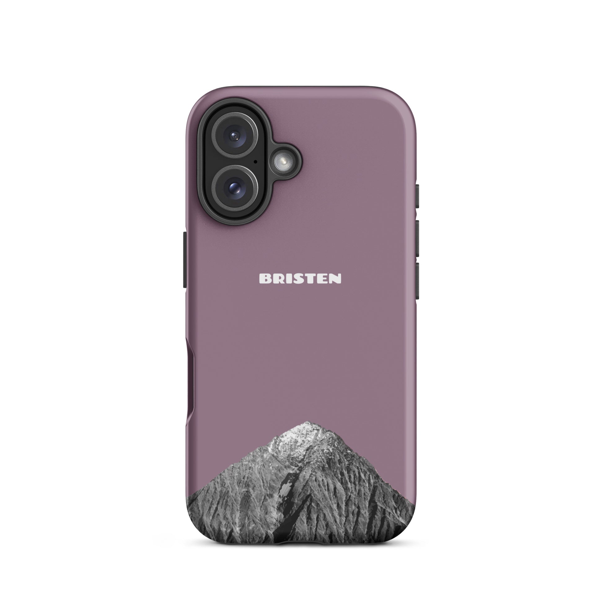 iPhone Case - Bristen - Pastellviolett für das Apple iPhone (Modell: Apple iPhone 16)