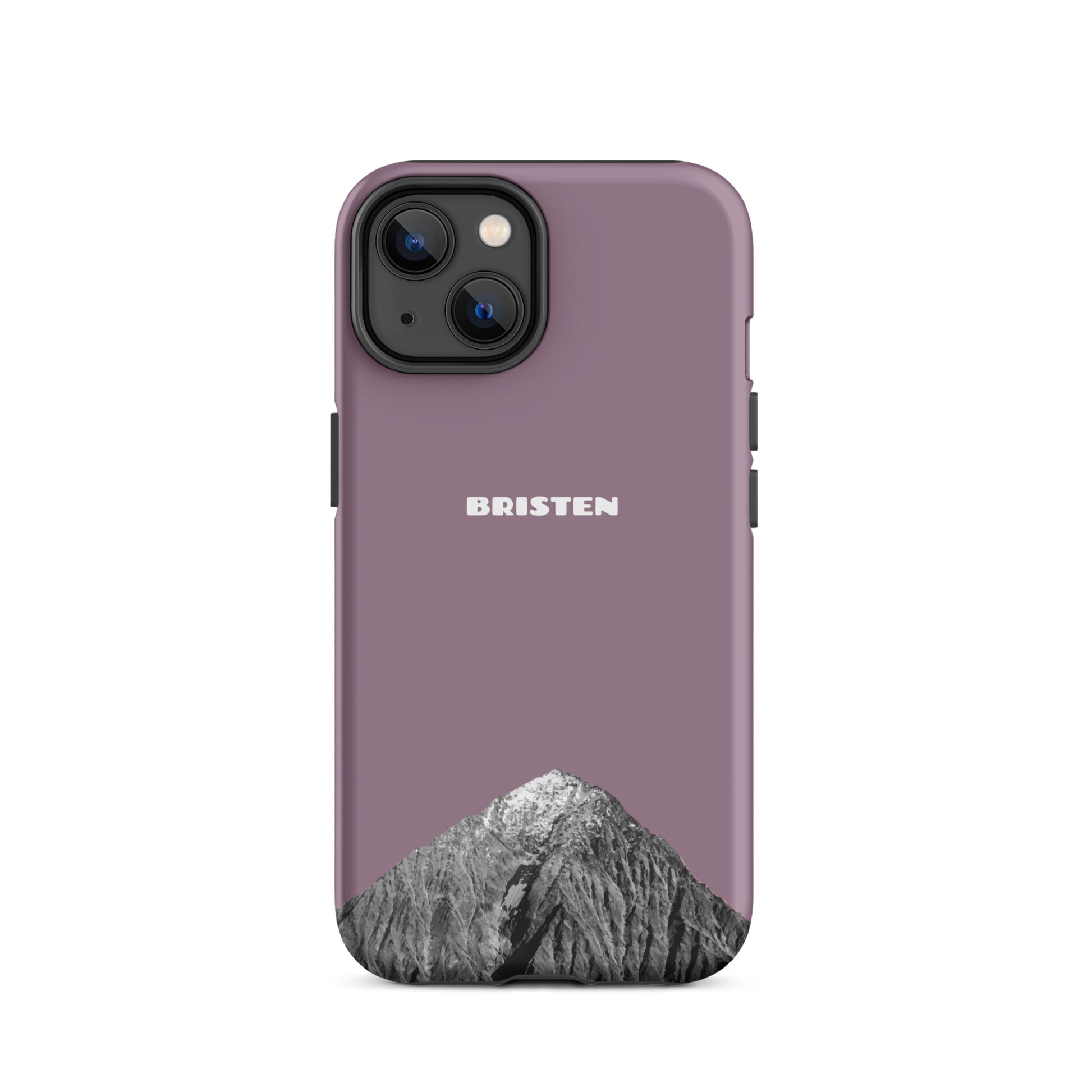 iPhone Case - Bristen - Pastellviolett für das Apple iPhone (Modell: Apple iPhone 14)