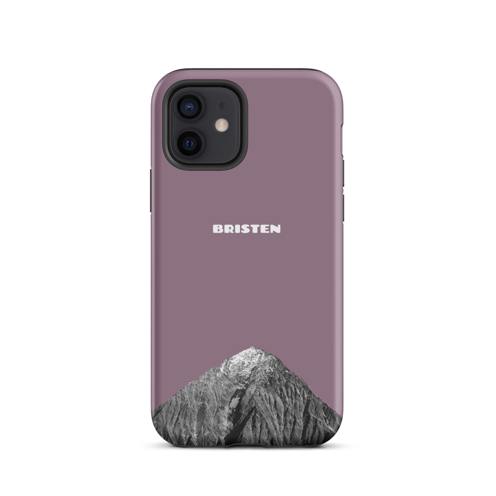 iPhone Case - Bristen - Pastellviolett für das Apple iPhone (Modell: Apple iPhone 12)