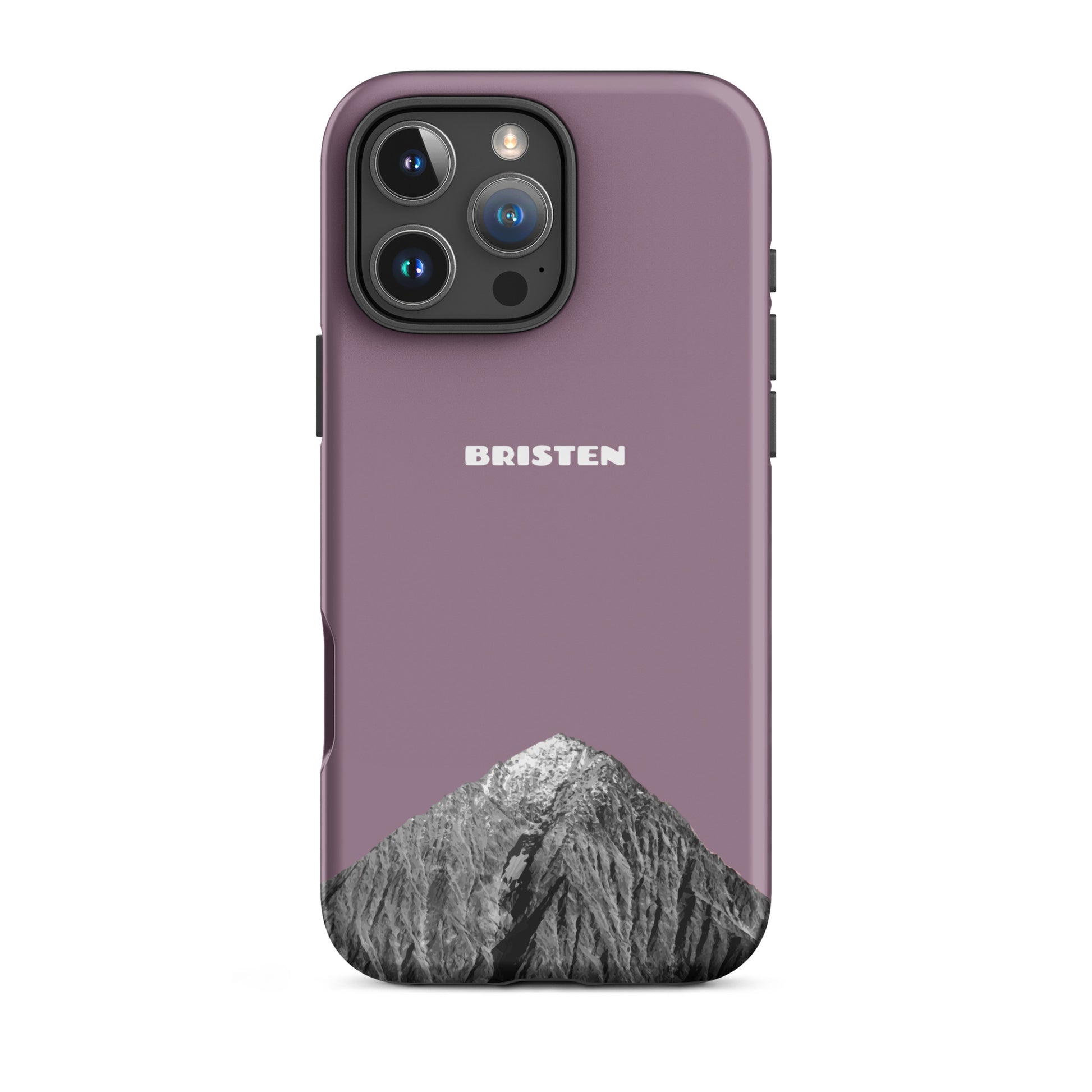 iPhone Case - Bristen - Pastellviolett für das Apple iPhone (Modell: Apple iPhone 16 Pro Max)