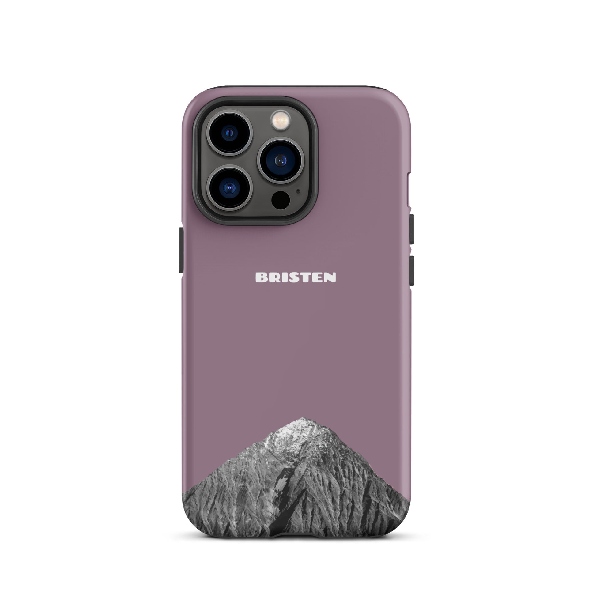 iPhone Case - Bristen - Pastellviolett für das Apple iPhone (Modell: Apple iPhone 13 Pro)