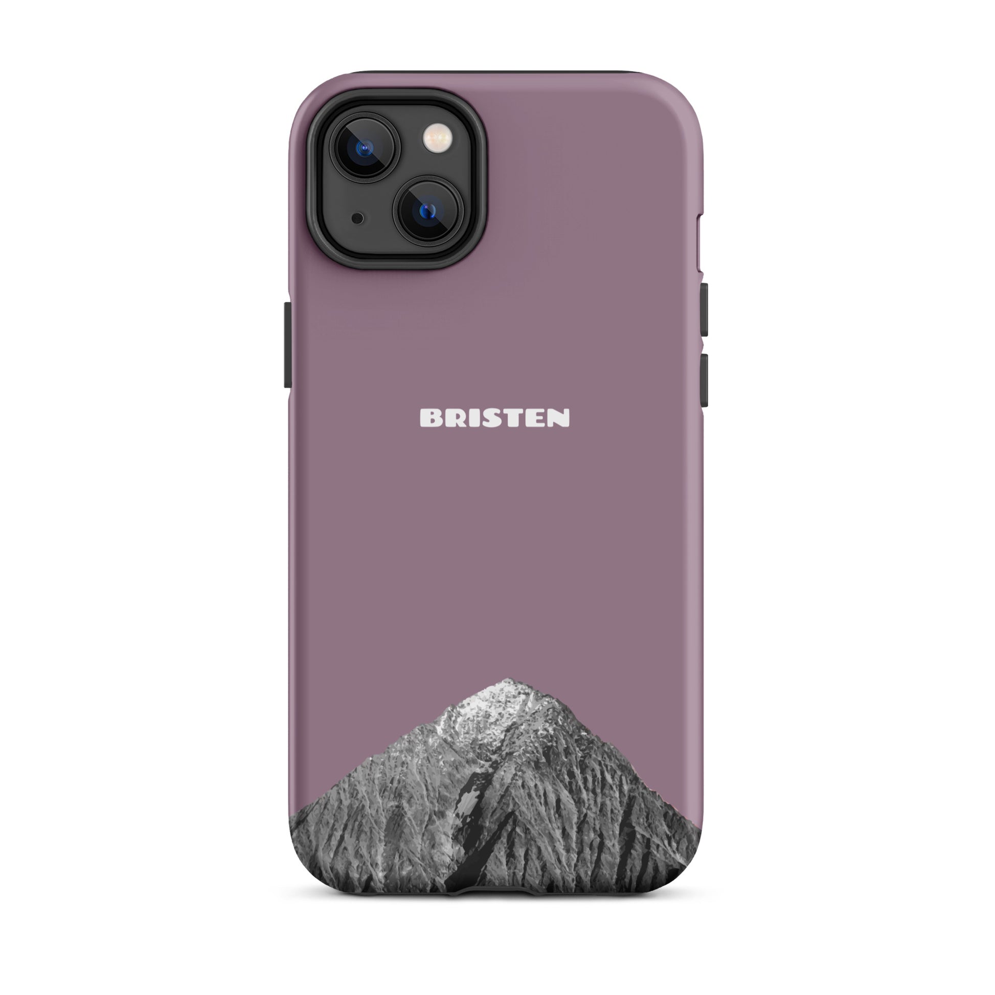 iPhone Case - Bristen - Pastellviolett für das Apple iPhone (Modell: Apple iPhone 14 Plus)