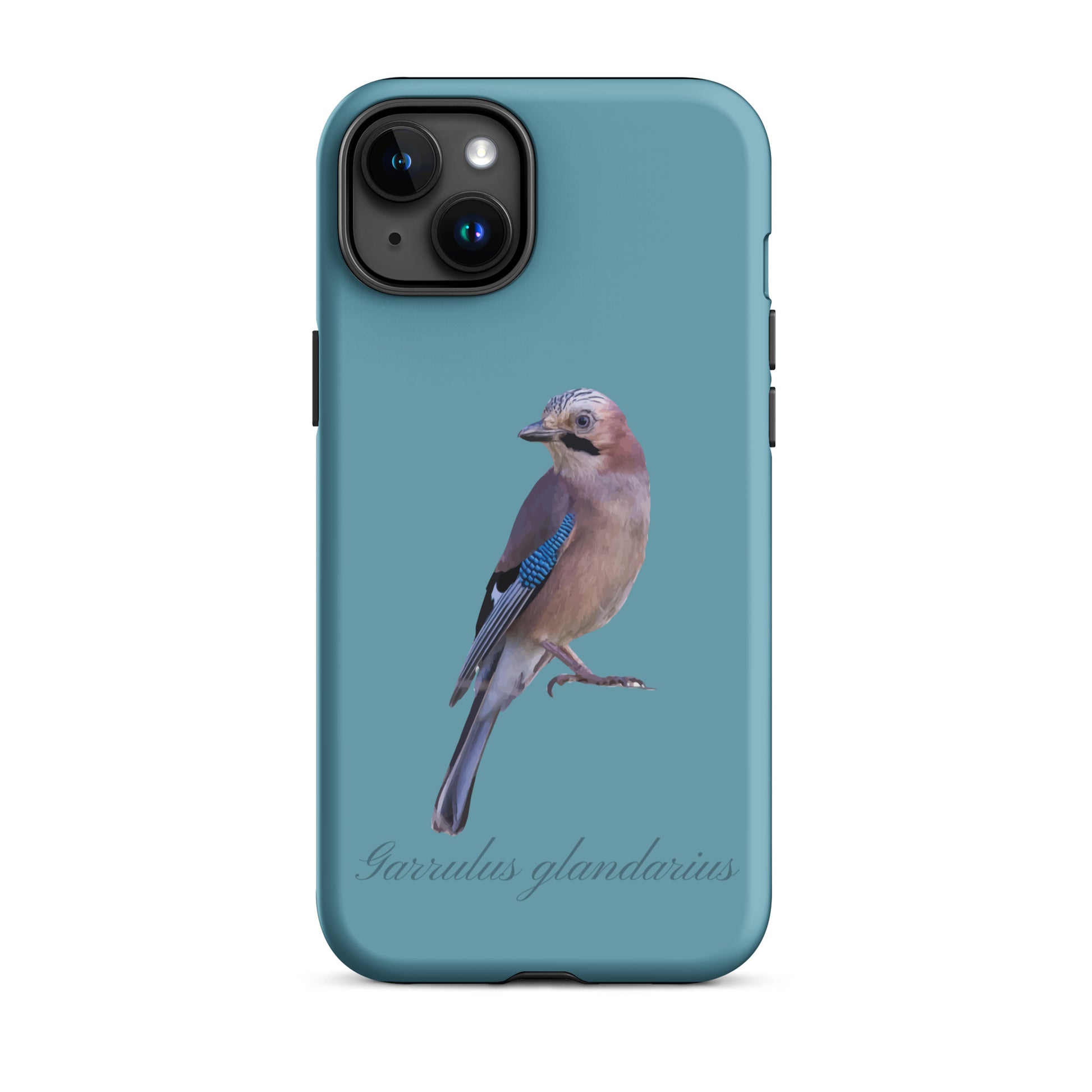 Schutzhülle für Apple iPhone: iPhone Case - Eichelhäher - Gletscherwasserblau 