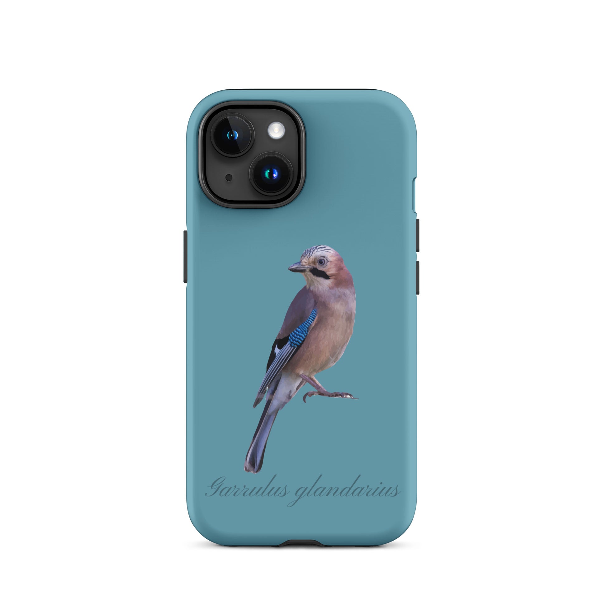 Schutzhülle für Apple iPhone: iPhone Case - Eichelhäher - Gletscherwasserblau 