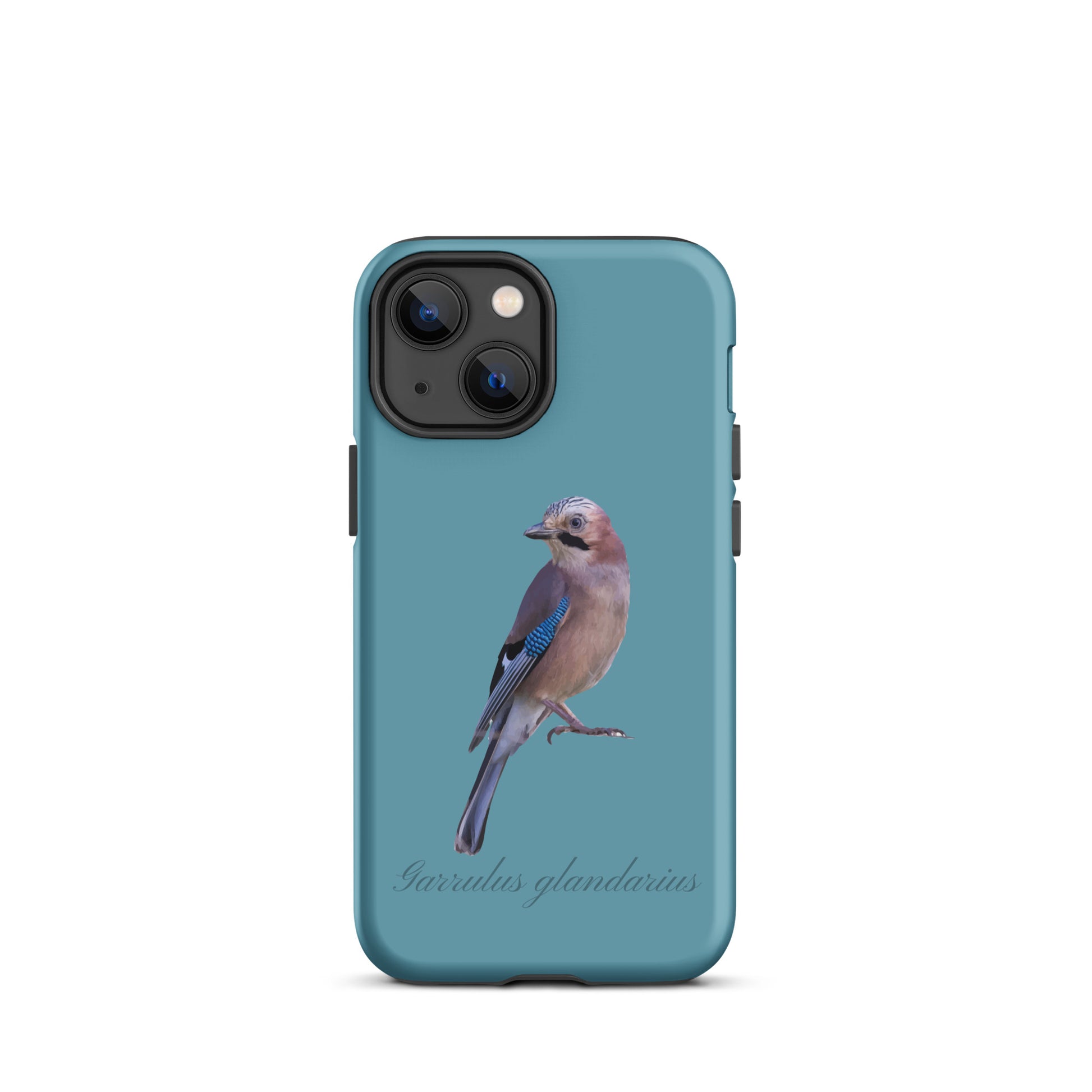 Schutzhülle für Apple iPhone: iPhone Case - Eichelhäher - Gletscherwasserblau 