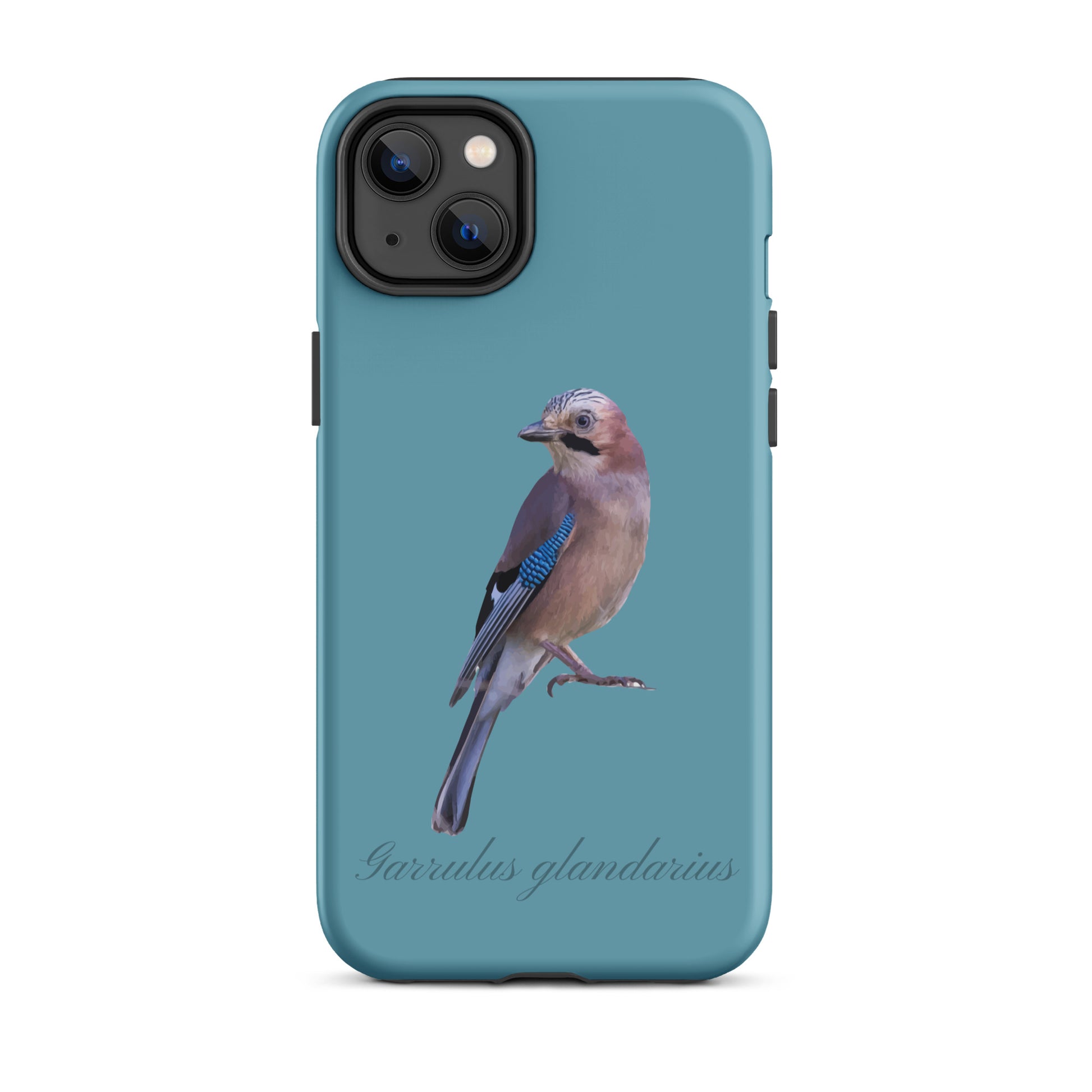 Schutzhülle für Apple iPhone: iPhone Case - Eichelhäher - Gletscherwasserblau 