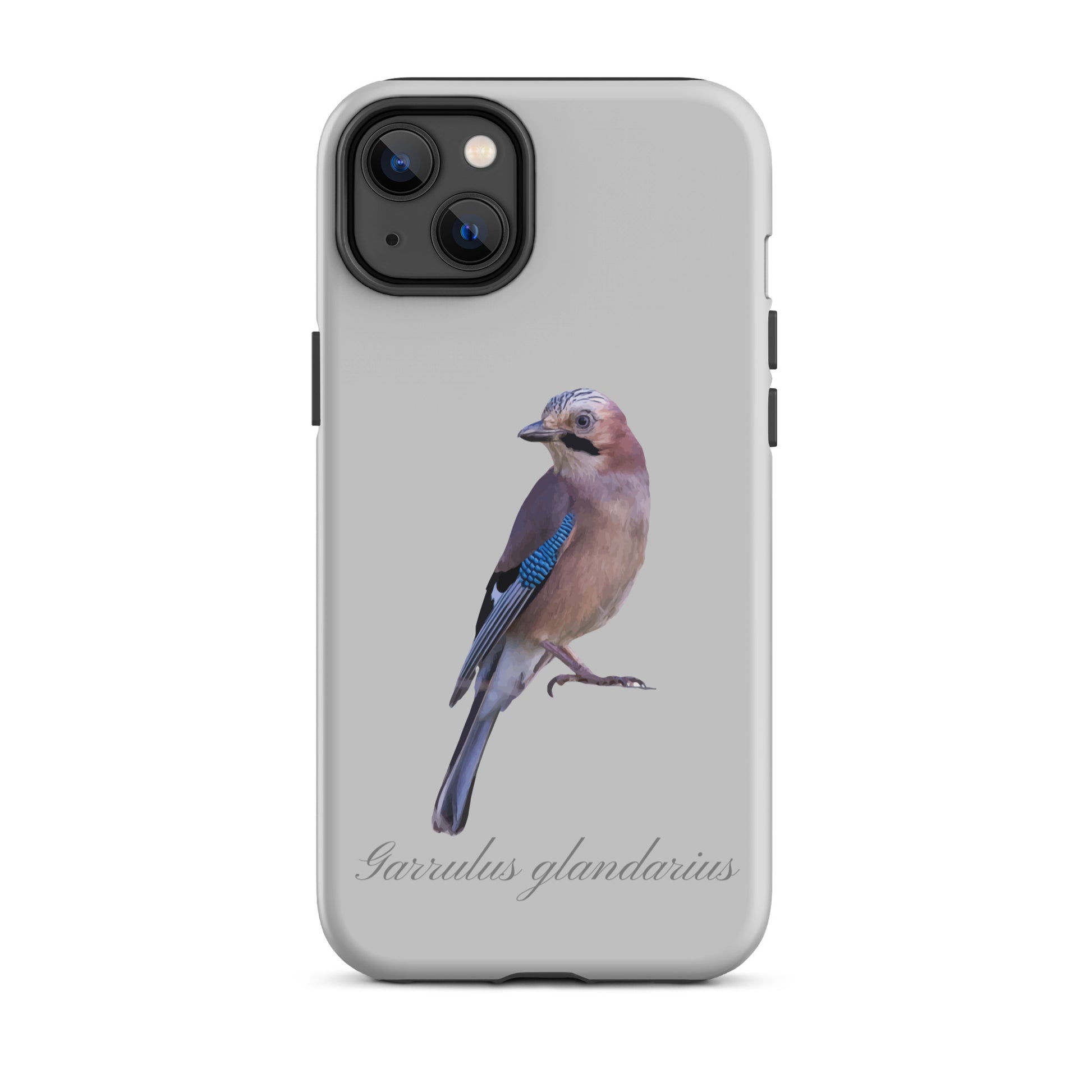 Schutzhülle für Apple iPhone: iPhone Case - Eichelhäher - Grau 