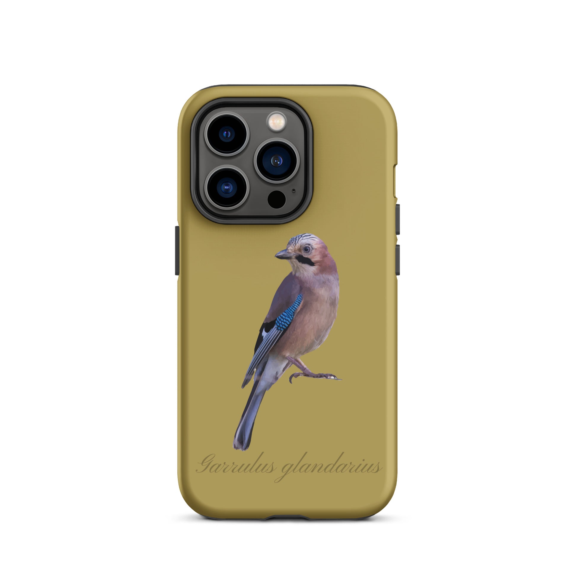 Schutzhülle für Apple iPhone: iPhone Case - Eichelhäher - Ockergelb 