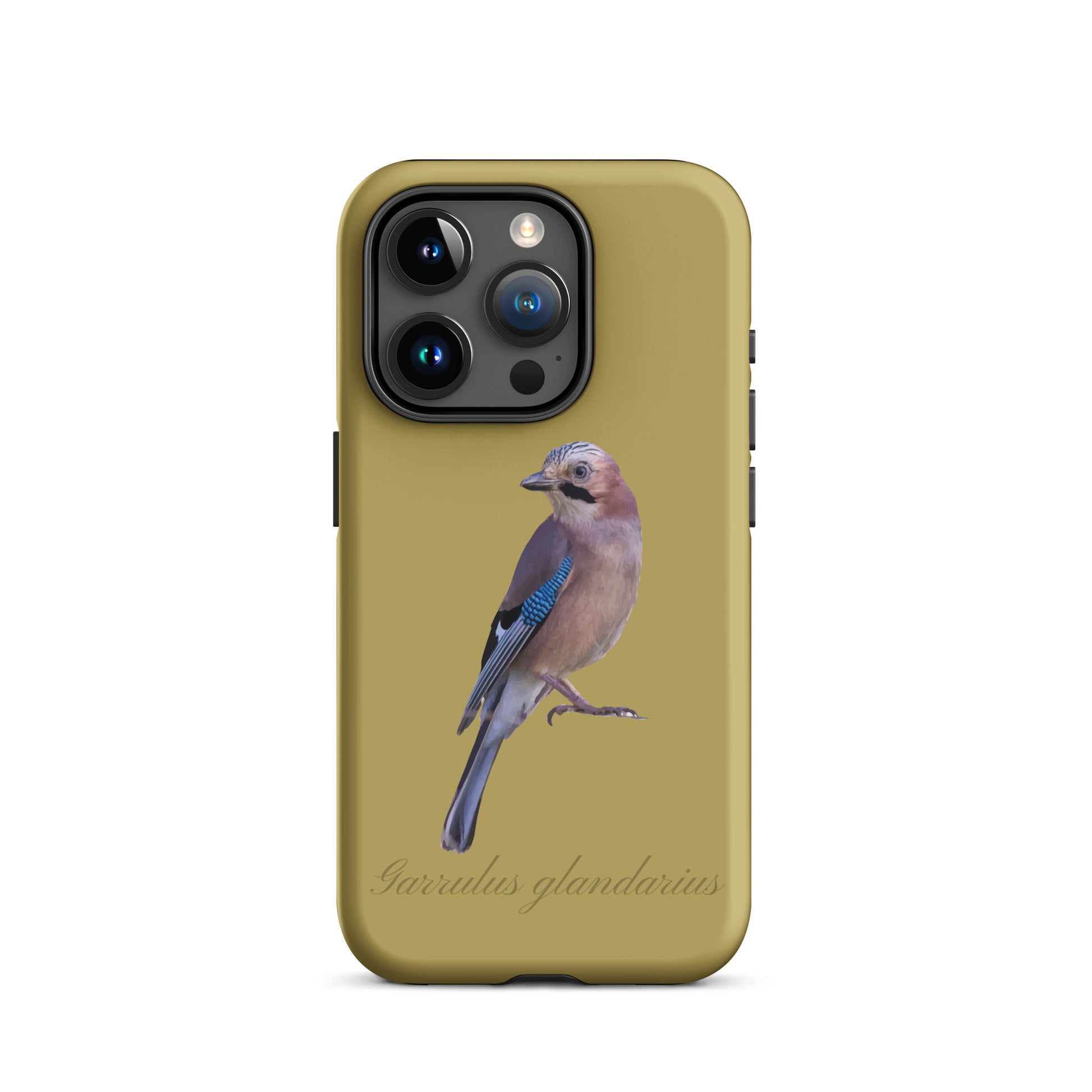 Schutzhülle für Apple iPhone: iPhone Case - Eichelhäher - Ockergelb 