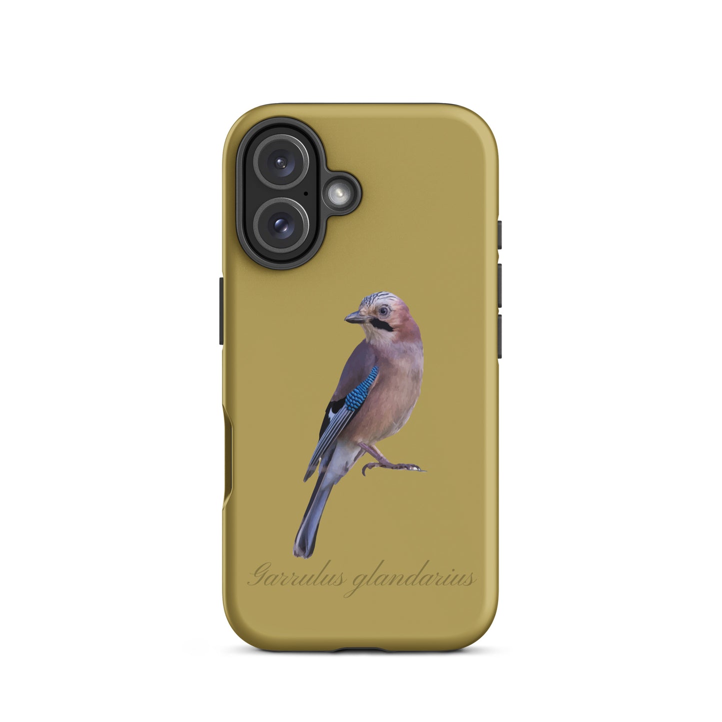 Schutzhülle für Apple iPhone: iPhone Case - Eichelhäher - Ockergelb 