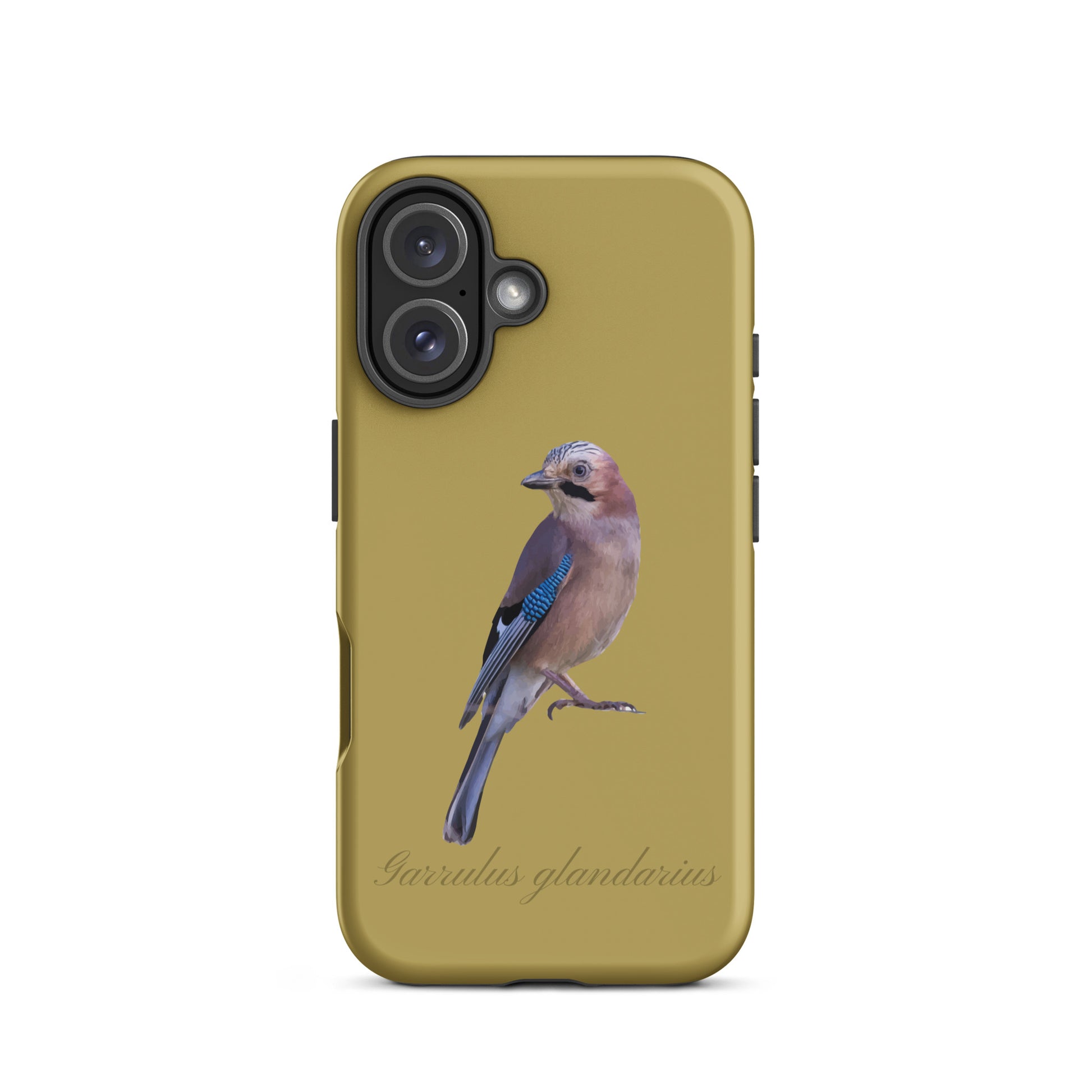 Schutzhülle für Apple iPhone: iPhone Case - Eichelhäher - Ockergelb 