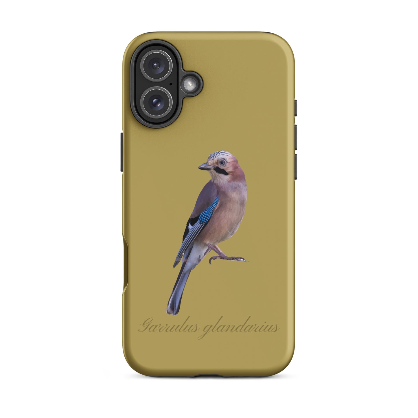 Schutzhülle für Apple iPhone: iPhone Case - Eichelhäher - Ockergelb 
