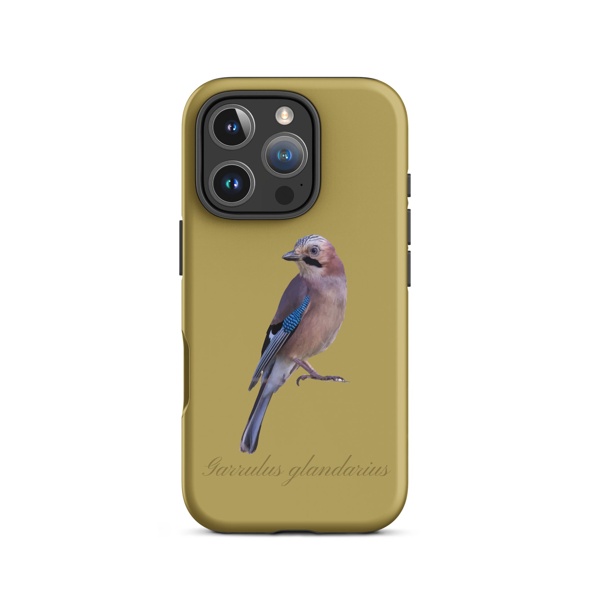 Schutzhülle für Apple iPhone: iPhone Case - Eichelhäher - Ockergelb 
