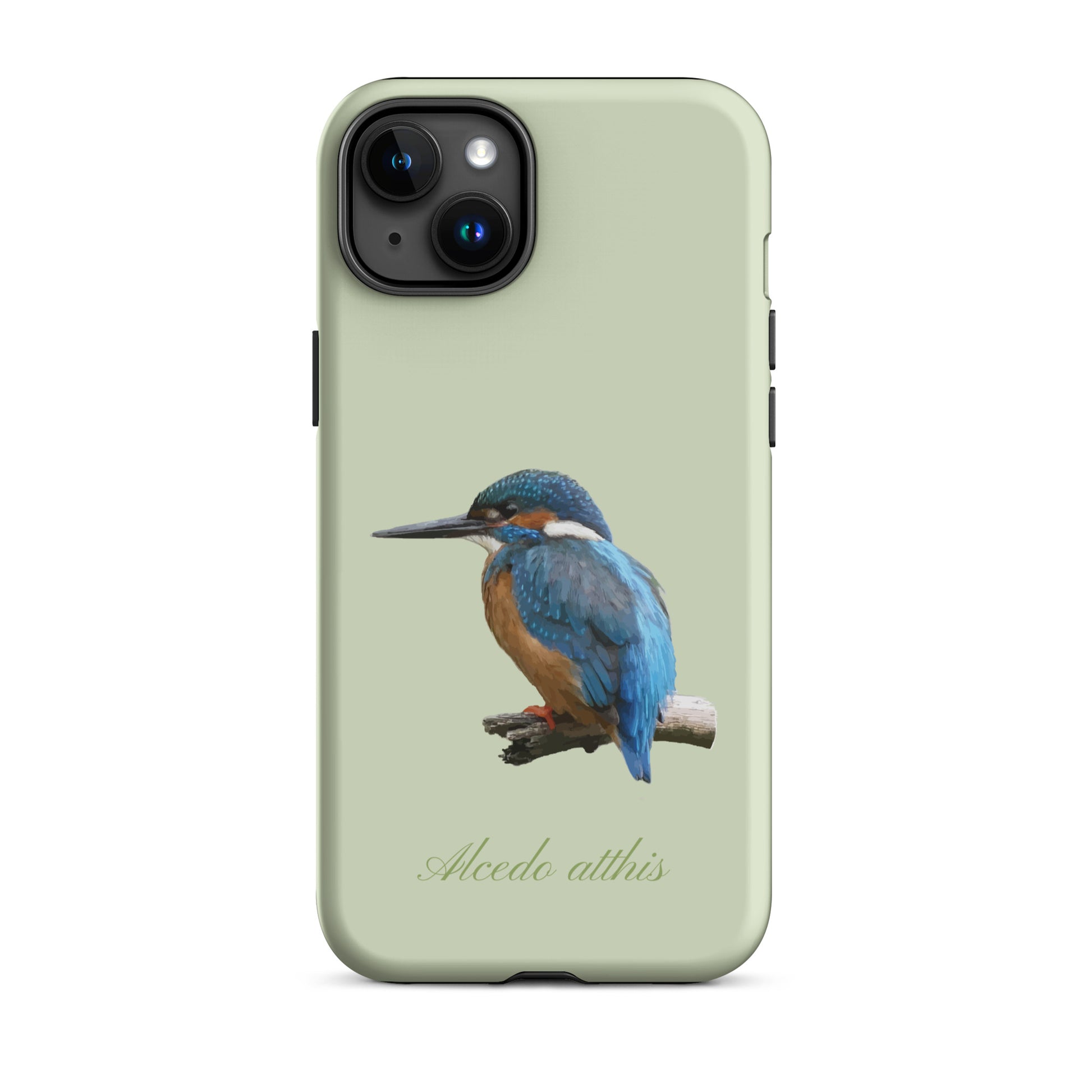 Schutzhülle für Apple iPhone: iPhone Case - Eisvogel - Hellgrün 