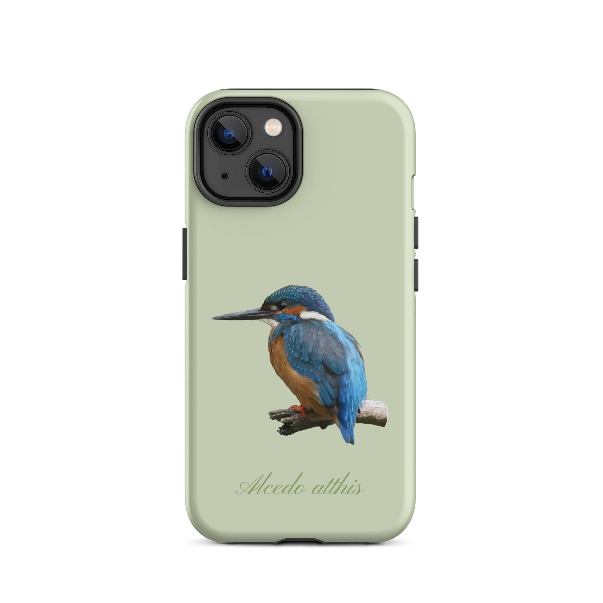 Schutzhülle für Apple iPhone: iPhone Case - Eisvogel - Hellgrün 