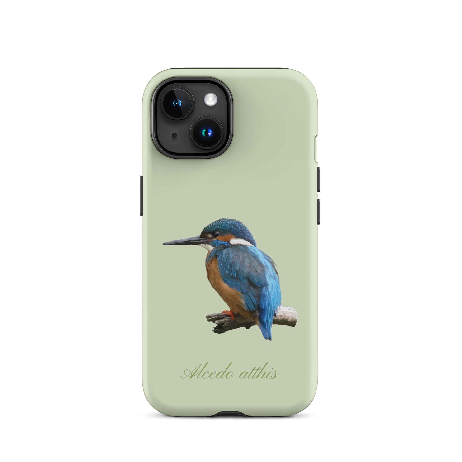 Schutzhülle für Apple iPhone: iPhone Case - Eisvogel - Hellgrün 