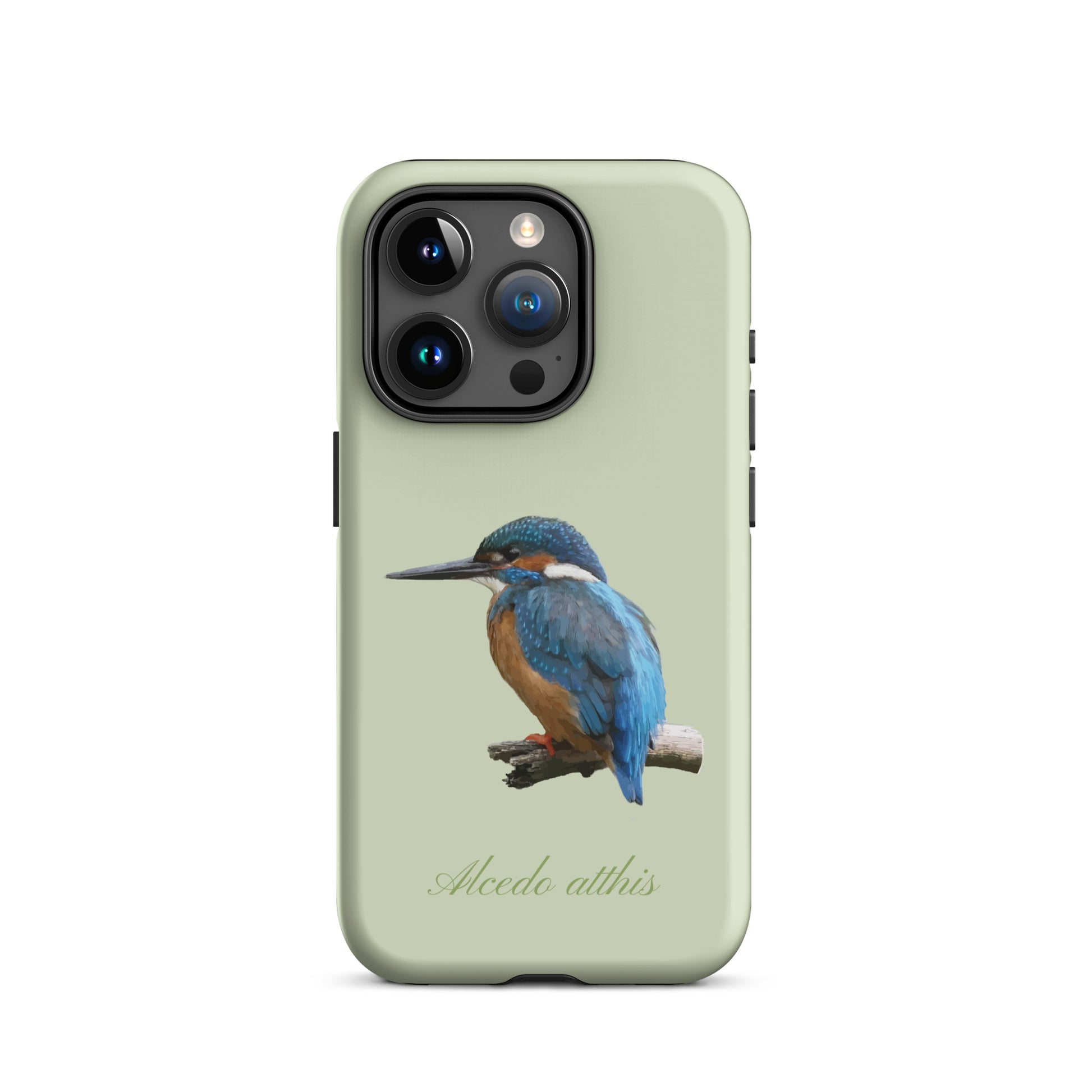 Schutzhülle für Apple iPhone: iPhone Case - Eisvogel - Hellgrün 