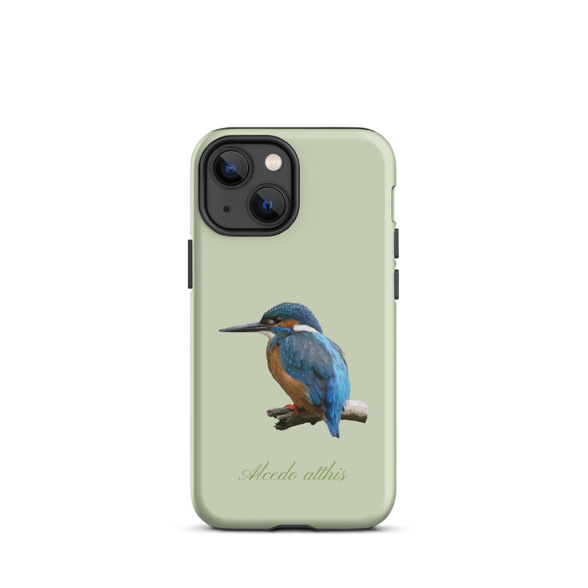 Schutzhülle für Apple iPhone: iPhone Case - Eisvogel - Hellgrün 