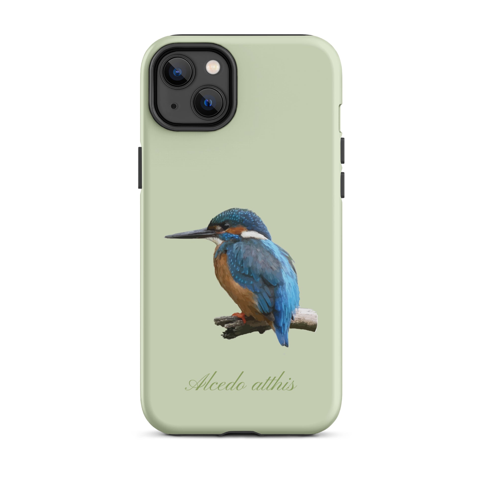 Schutzhülle für Apple iPhone: iPhone Case - Eisvogel - Hellgrün 